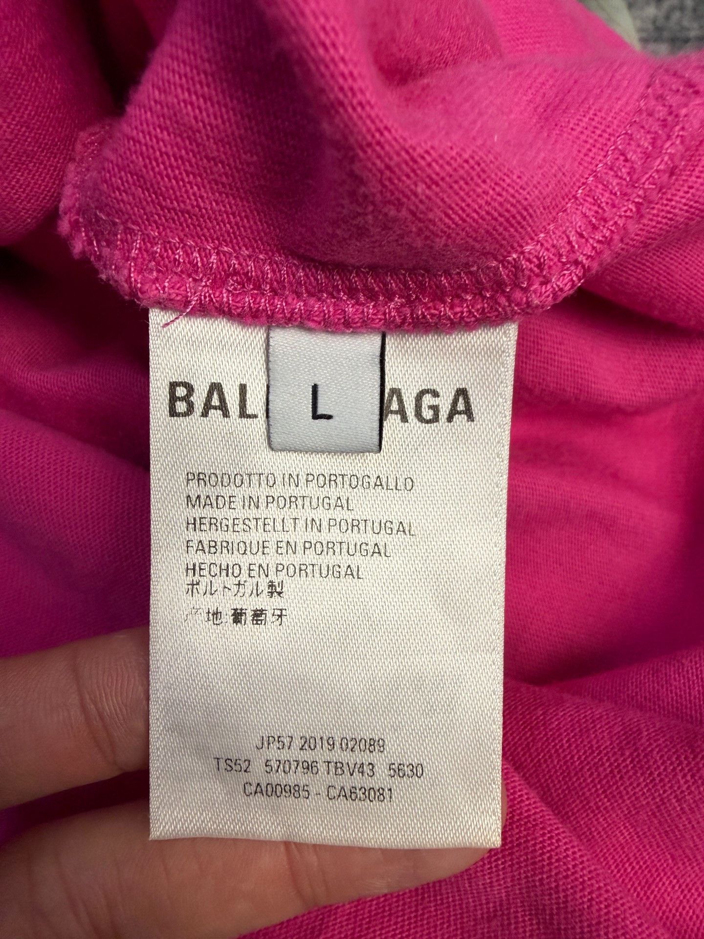 Balenciaga Balenciaga Retro T-Shirt L Men Size US L / EU 52-54 / 3 - 4 Thumbnail