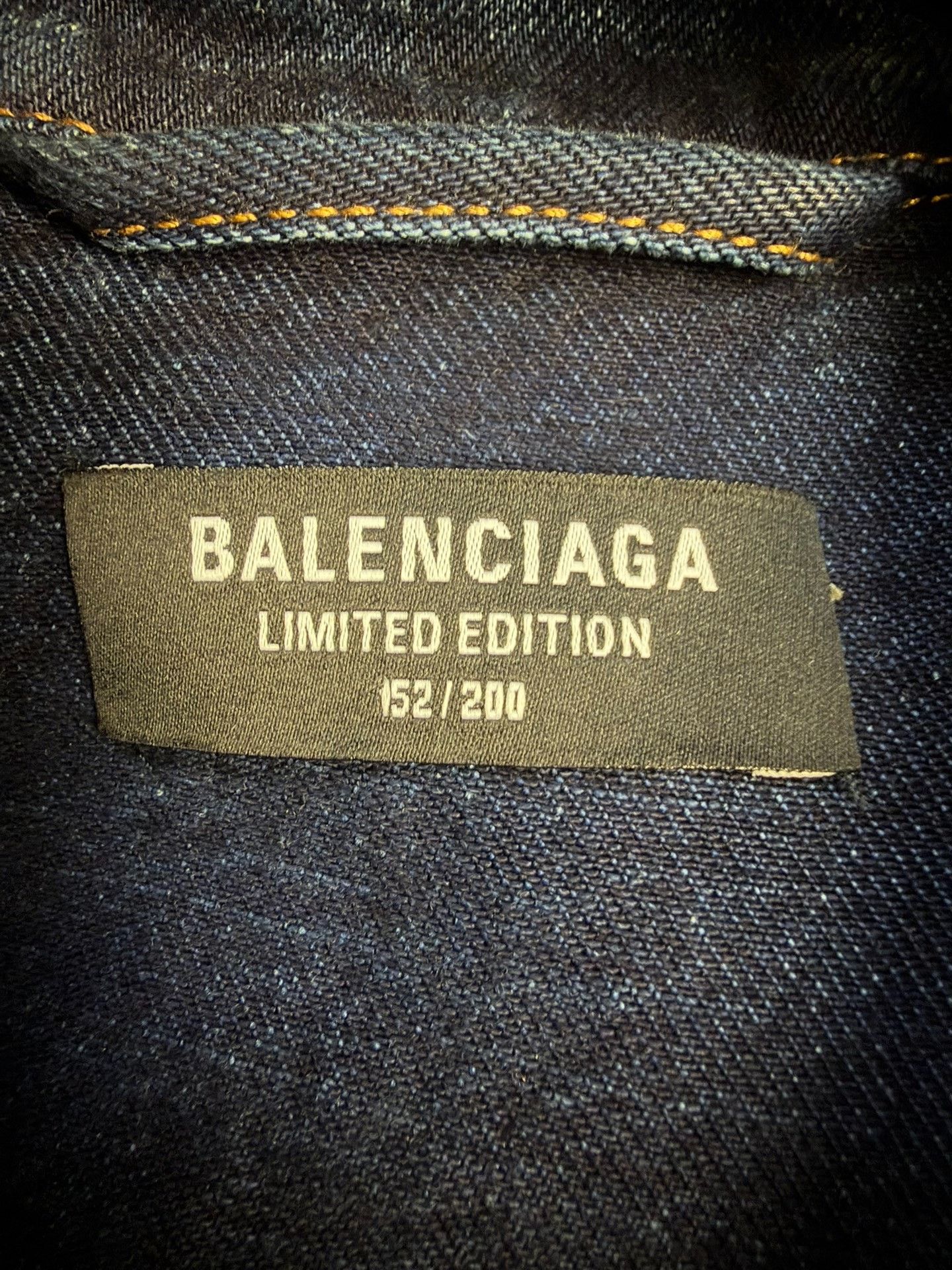 Balenciaga Balenciaga Limited Denim Jacket XS Women Size XS / US 0-2 / IT 36-38 - 3 Thumbnail