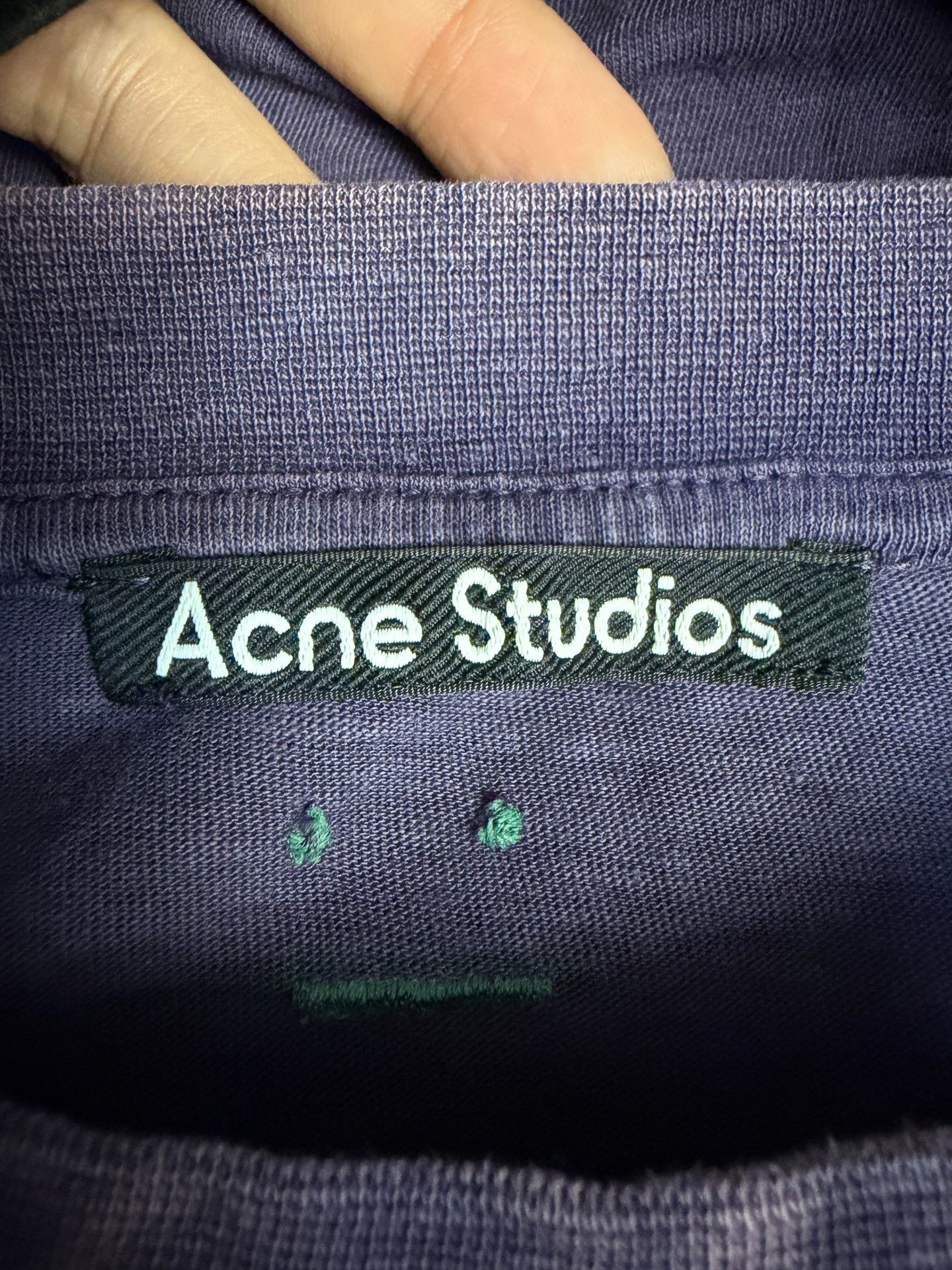 Acne Studios Acne Studios Oversized Purple T-Shirt S Men Size US S / EU 44-46 / 1 - 3 Thumbnail
