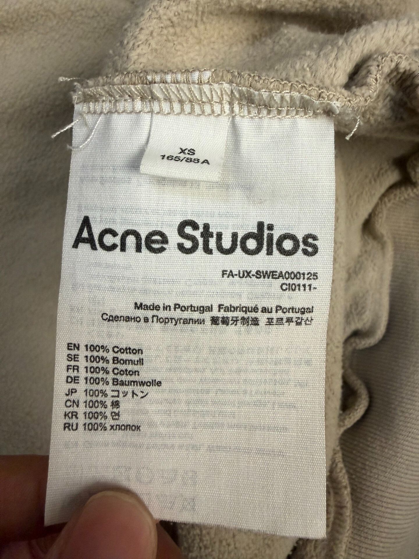 Acne Studios Acne Studios Pink Hoodie XS Women Size XS / US 0-2 / IT 36-38 - 4 Thumbnail