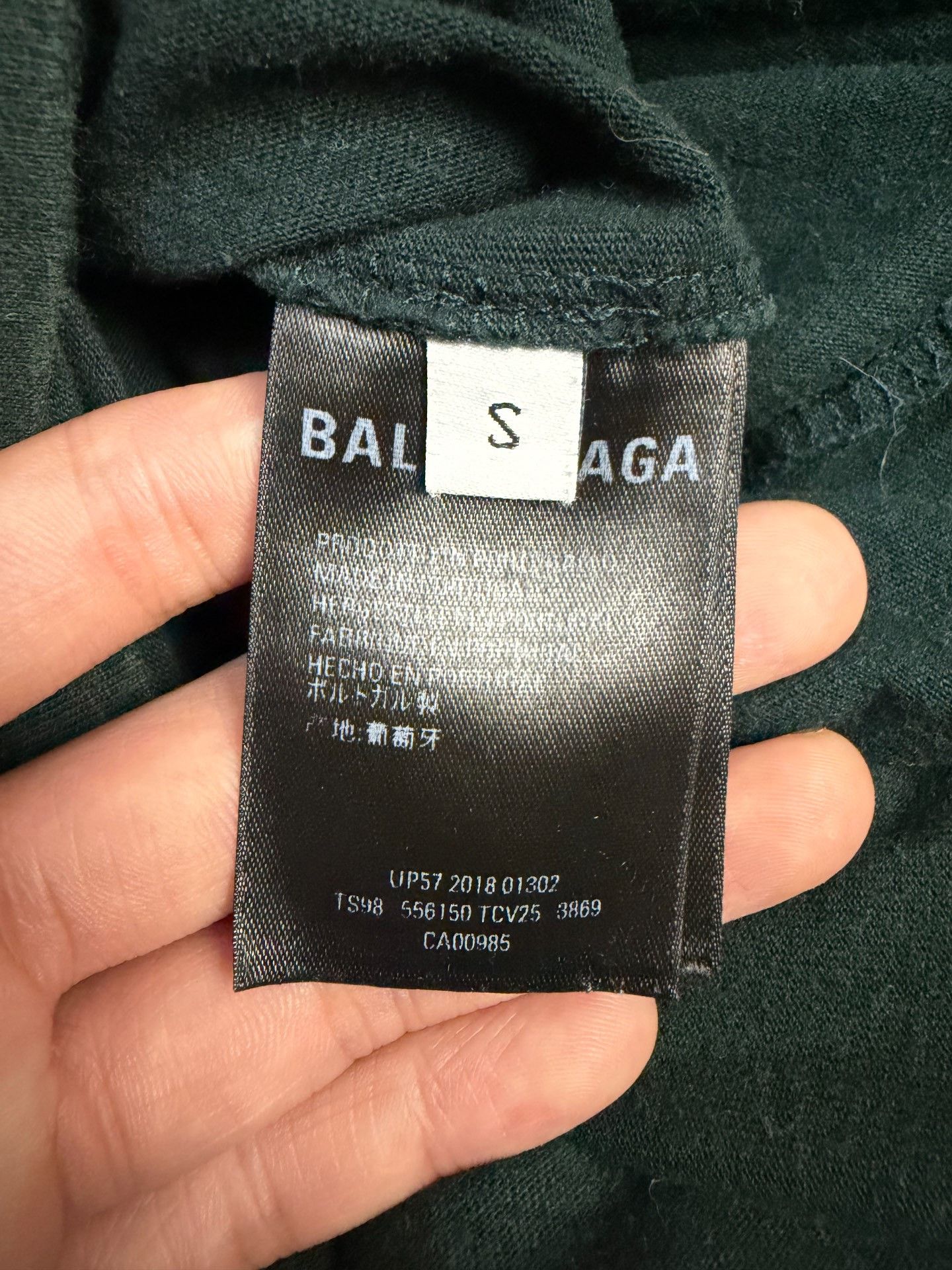Balenciaga Balenciaga Casual Printed Green T-Shirt S Men Size US S / EU 44-46 / 1 - 4 Thumbnail