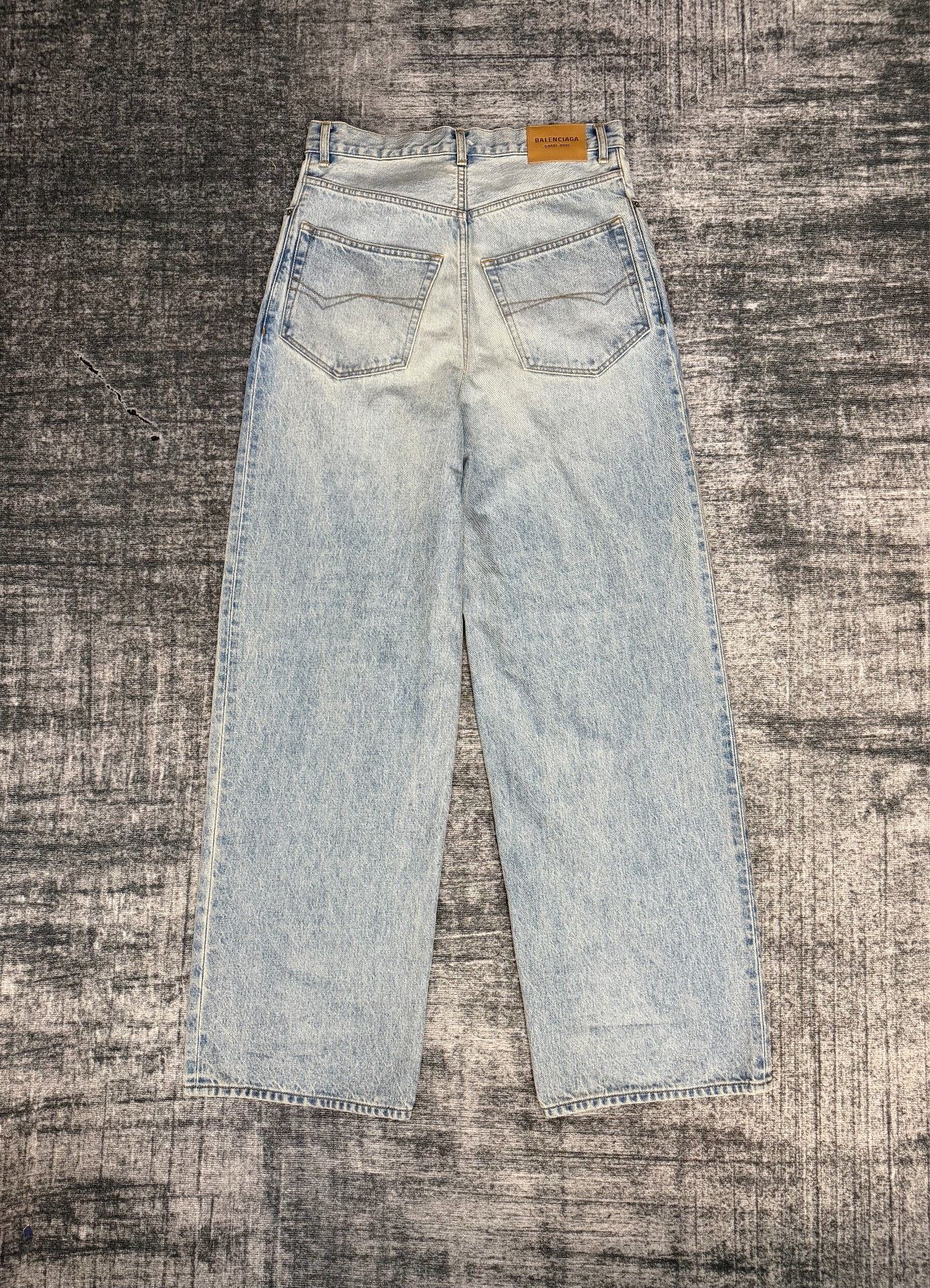 Balenciaga Balenciaga Denim Blue Denim Jeans XXS Men Size US 26 / EU 42 - 2 Thumbnail