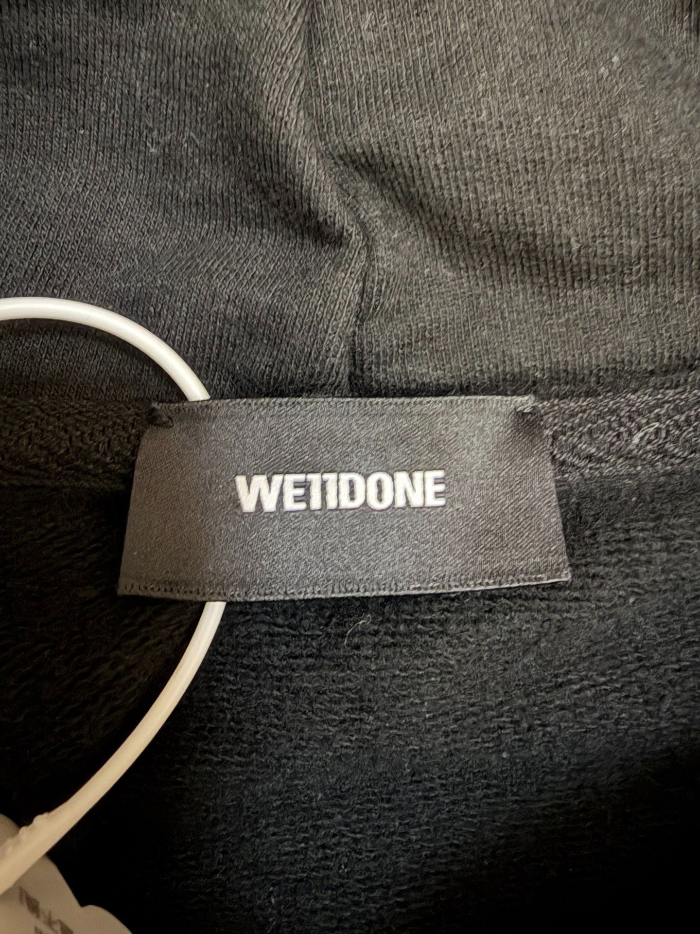 WE11DONE We11done Printed Black Hoodie XS Women Size XS / US 0-2 / IT 36-38 - 4 Thumbnail