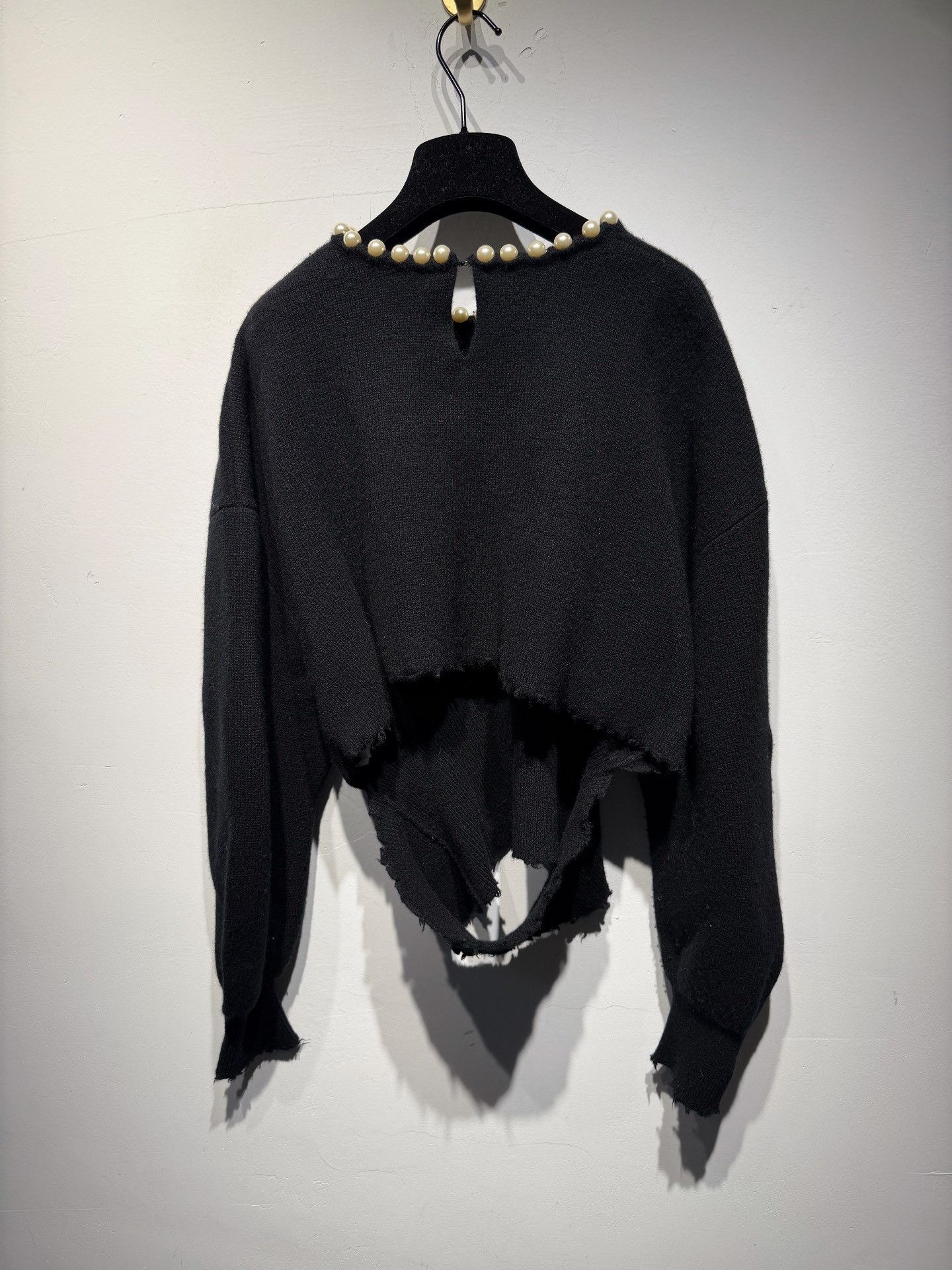 Alexander Wang Alexander Wang Wool Black Sweater XS Women Size XS / US 0-2 / IT 36-38 - 2 Thumbnail