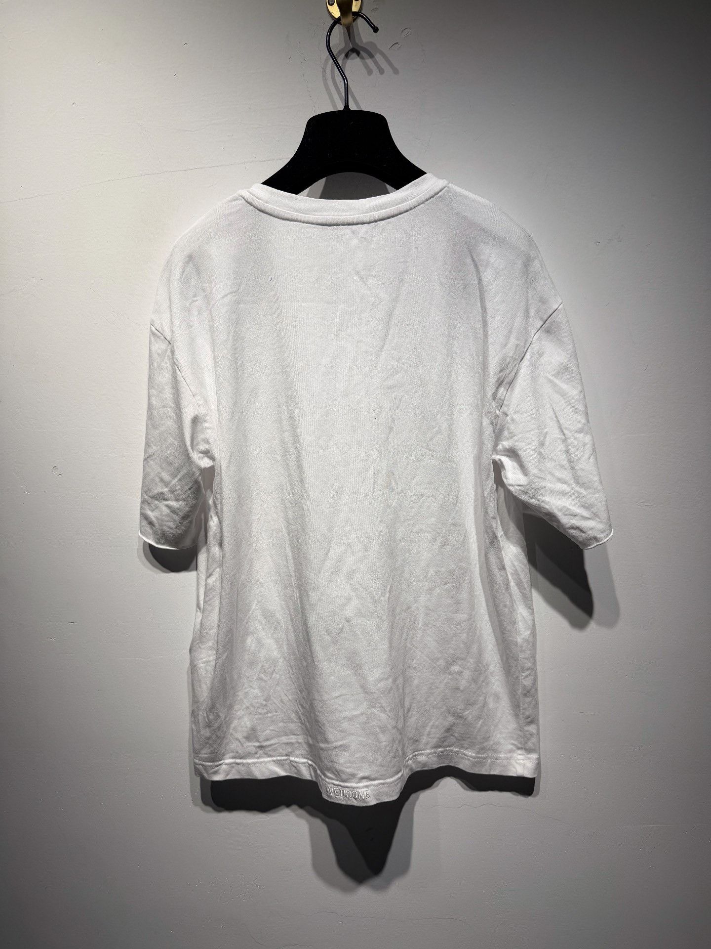 WE11DONE We11done Clear Graphic White T-Shirt XS Men Size US XS / EU 42 / 0 - 2 Thumbnail