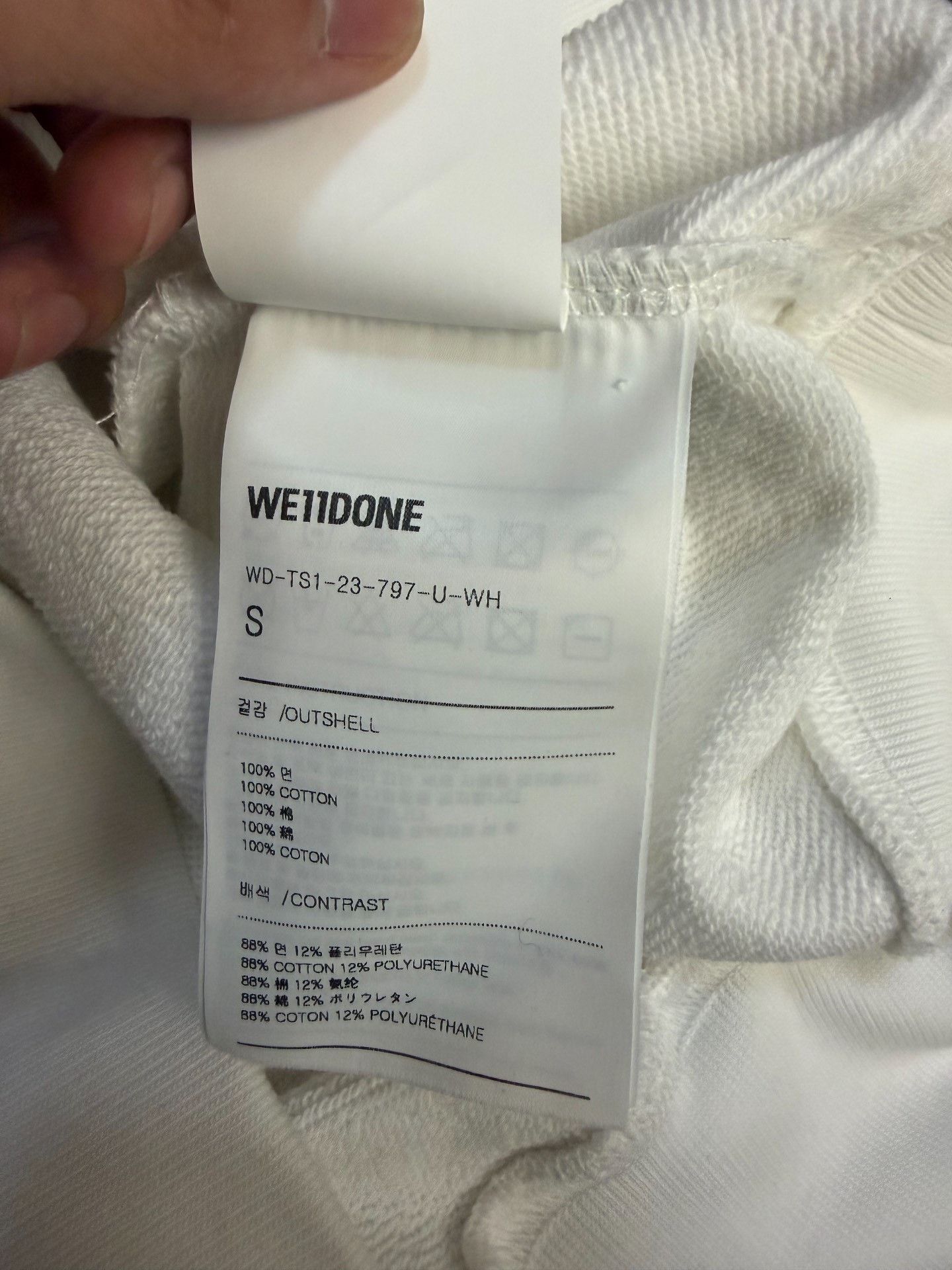 WE11DONE We11done Retro Hoodie S Women Size S / US 4 / IT 40 - 6 Thumbnail