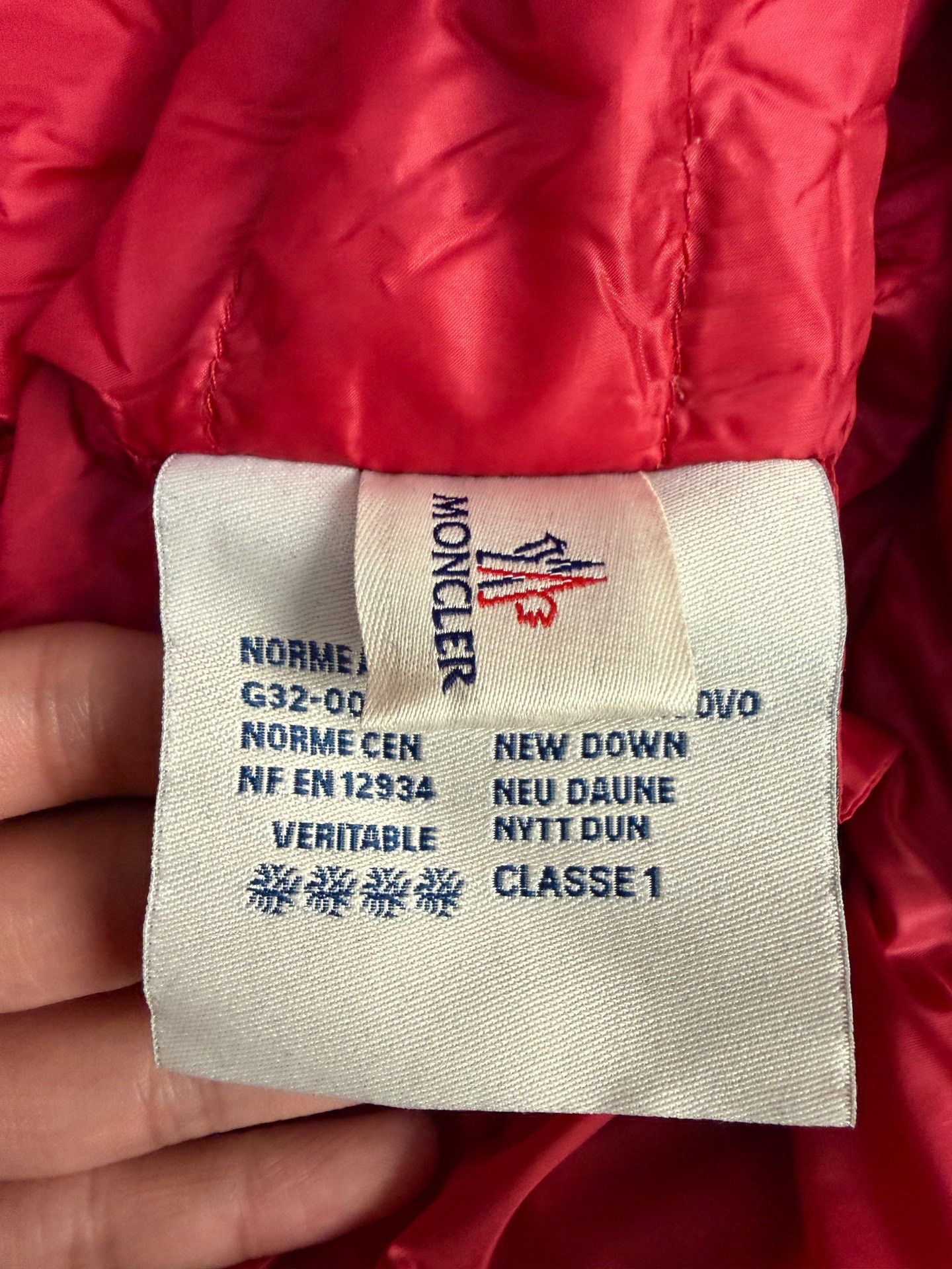 Moncler Moncler Down Red Heavy Coat 1 Men Size US XS / EU 42 / 0 - 5 Thumbnail