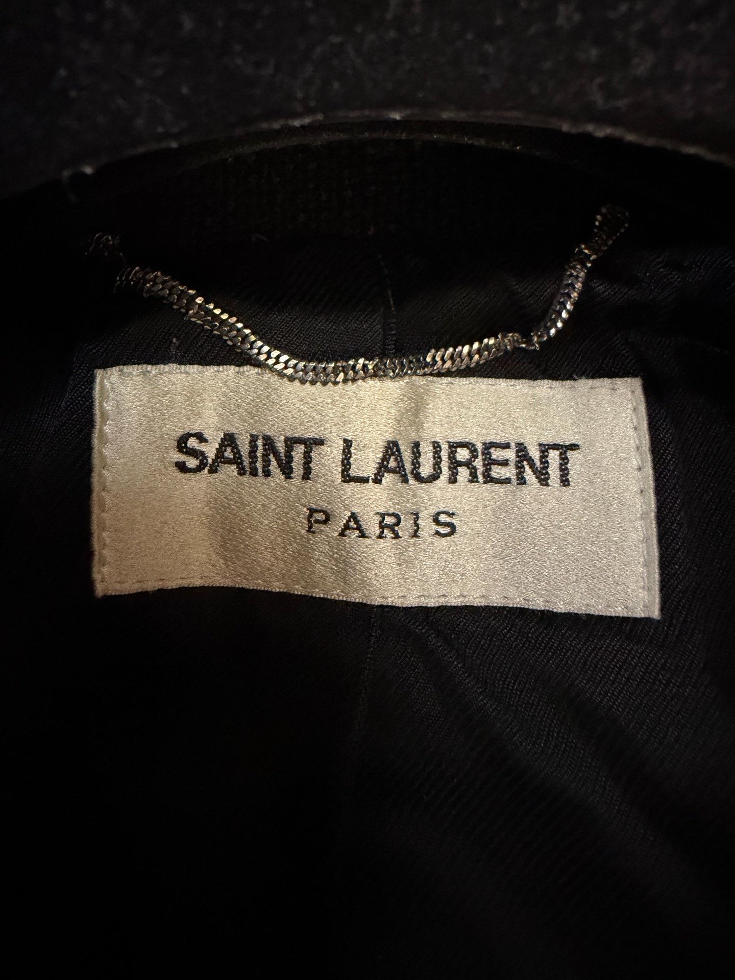 Saint Laurent Paris Saint Laurent Paris Wool Black Light Jacket 50 Men Size US XL / EU 56 / 4 - 3 Thumbnail