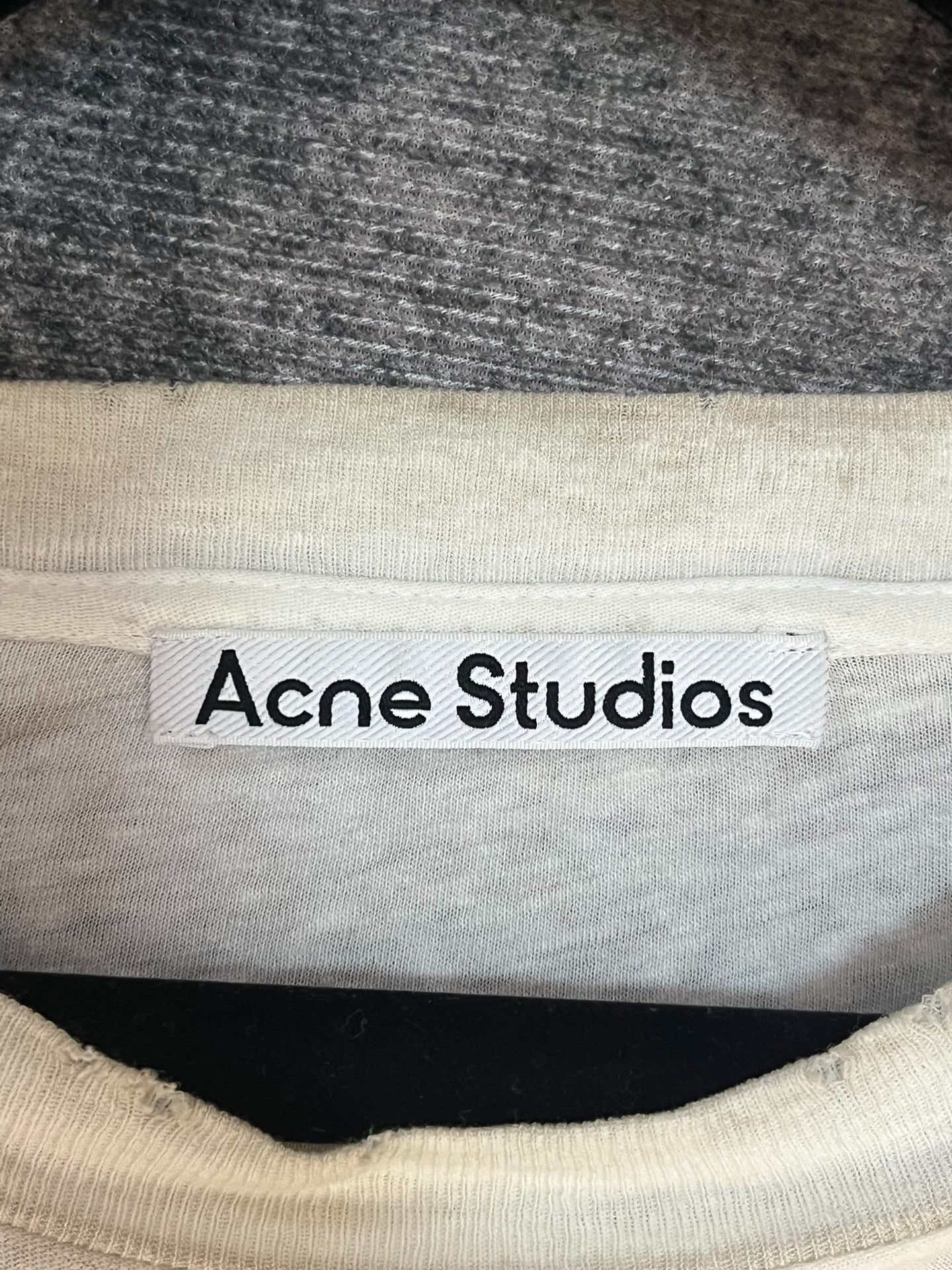 Acne Studios Acne Studios Retro Printed White T-Shirt L Men Size US L / EU 52-54 / 3 - 3 Thumbnail