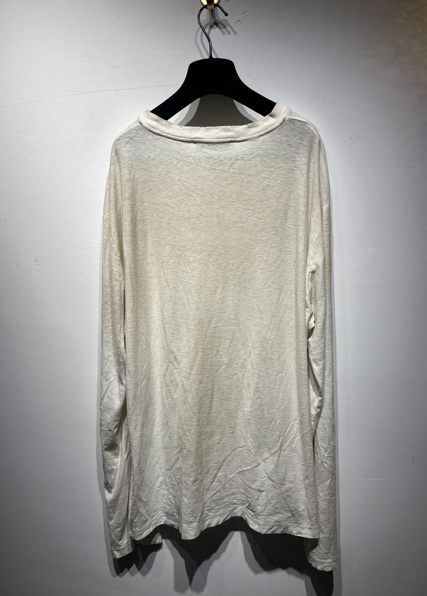 Acne Studios Acne Studios Retro Printed White T-Shirt L Men Size US L / EU 52-54 / 3 - 2 Thumbnail