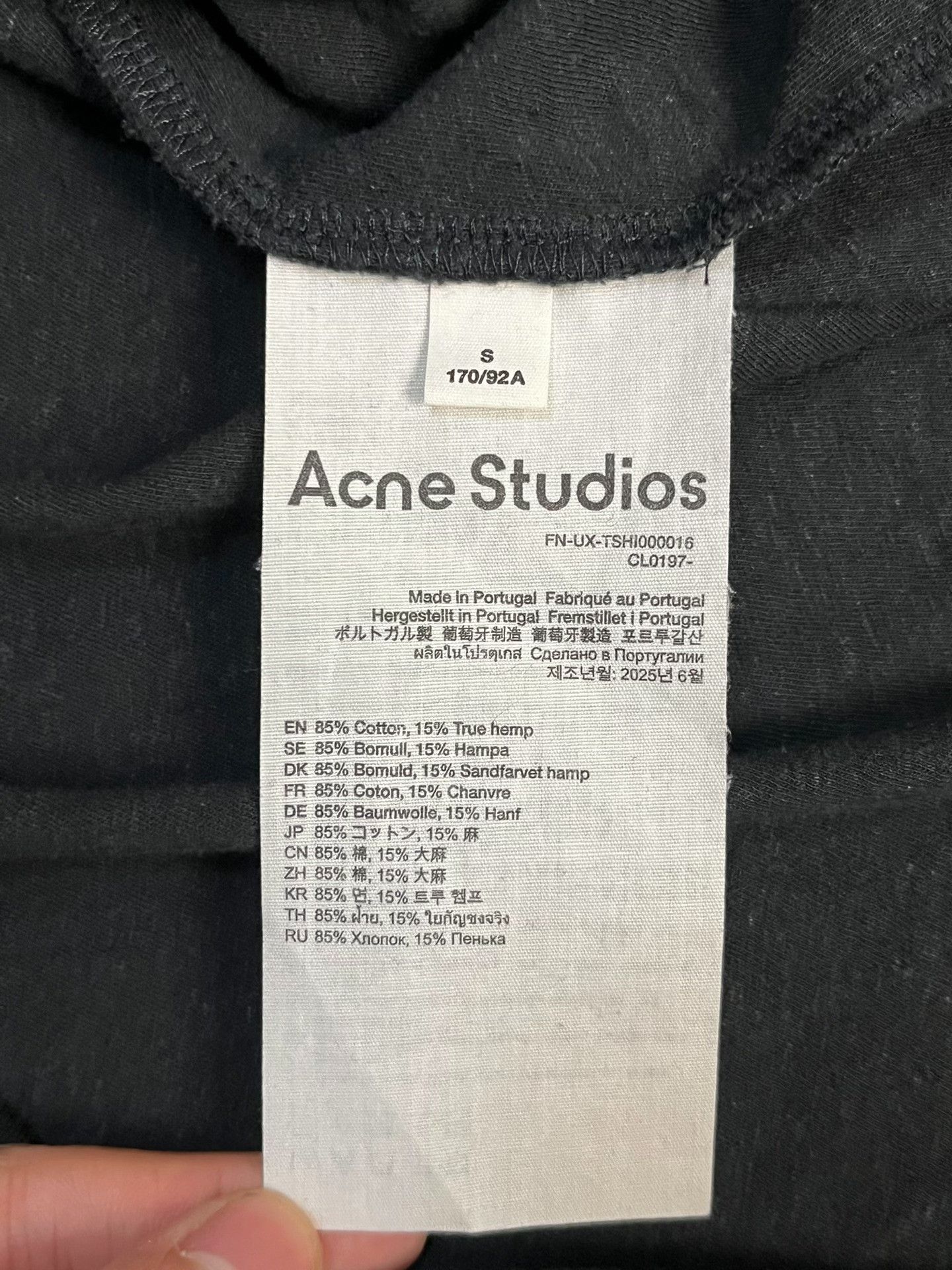 Acne Studios Acne Studios Printed T-Shirt S Women Size S / US 4 / IT 40 - 4 Thumbnail