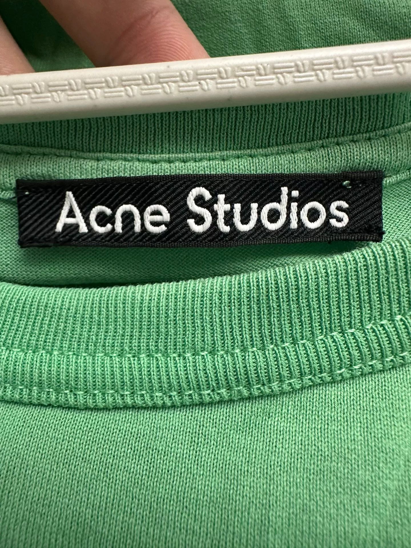 Acne Studios Acne Studios Green T-Shirt XXS Men Size US XXS / EU 40 - 3 Thumbnail