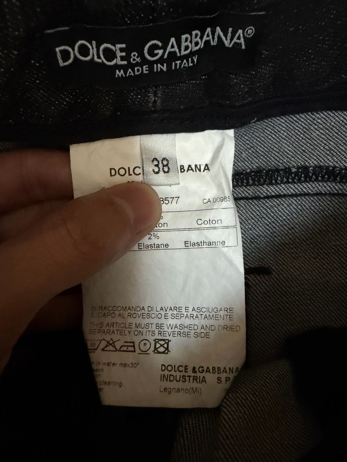Dolce & Gabbana Dolce & Gabbana Denim Jeans 38 Women Size 38" / US 16 / IT 52 - 3 Thumbnail