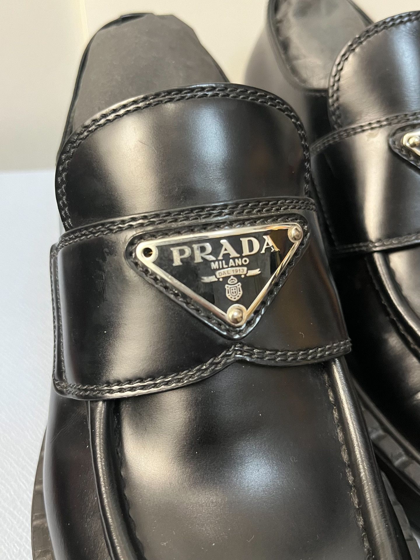 Prada Prada Casual Black Lowtop Sneakers 35 Women Size US 5 / IT 35 - 3 Thumbnail