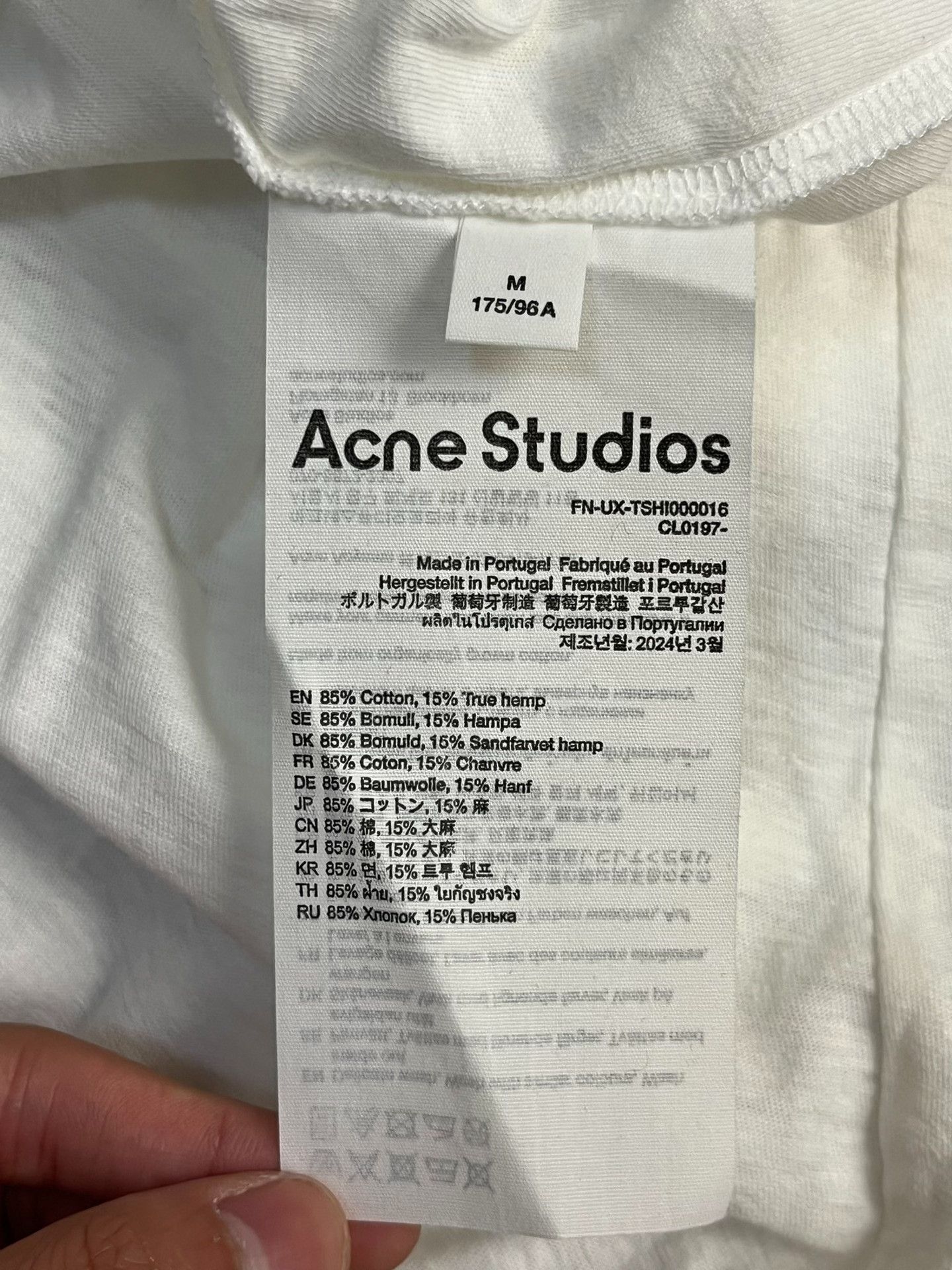 Acne Studios Acne Studios Printed T-Shirt M Women Size M / US 6-8 / IT 42-44 - 4 Thumbnail