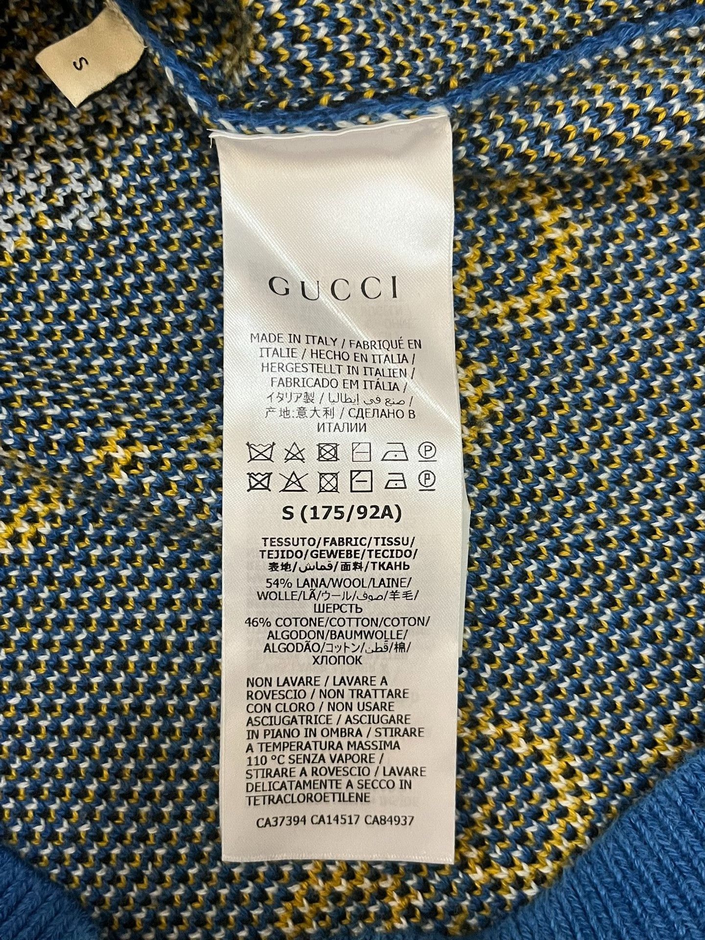 Gucci Gucci Collab Blue Sweater S Women Size S / US 4 / IT 40 - 4 Thumbnail