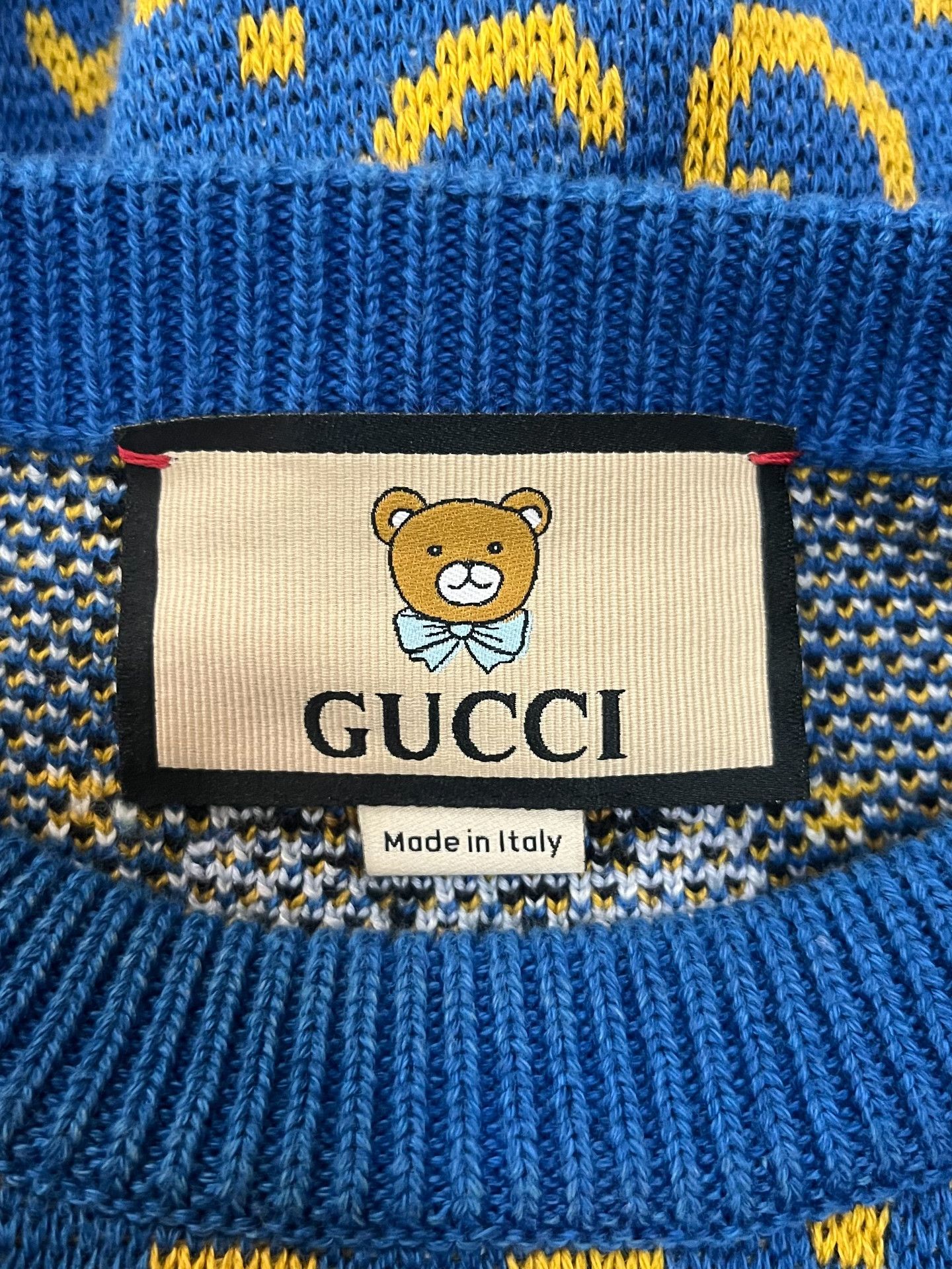Gucci Gucci Collab Blue Sweater S Women Size S / US 4 / IT 40 - 3 Thumbnail