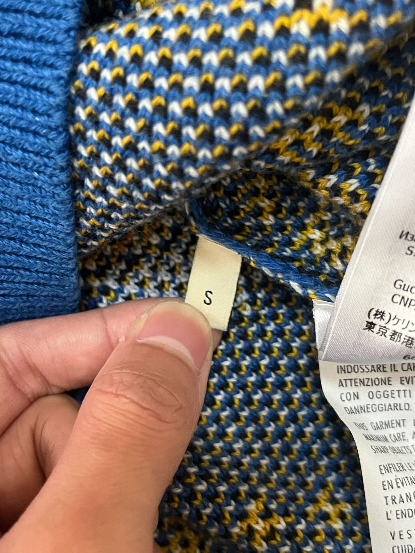 Gucci Gucci Collab Blue Sweater S Women Size S / US 4 / IT 40 - 5 Thumbnail