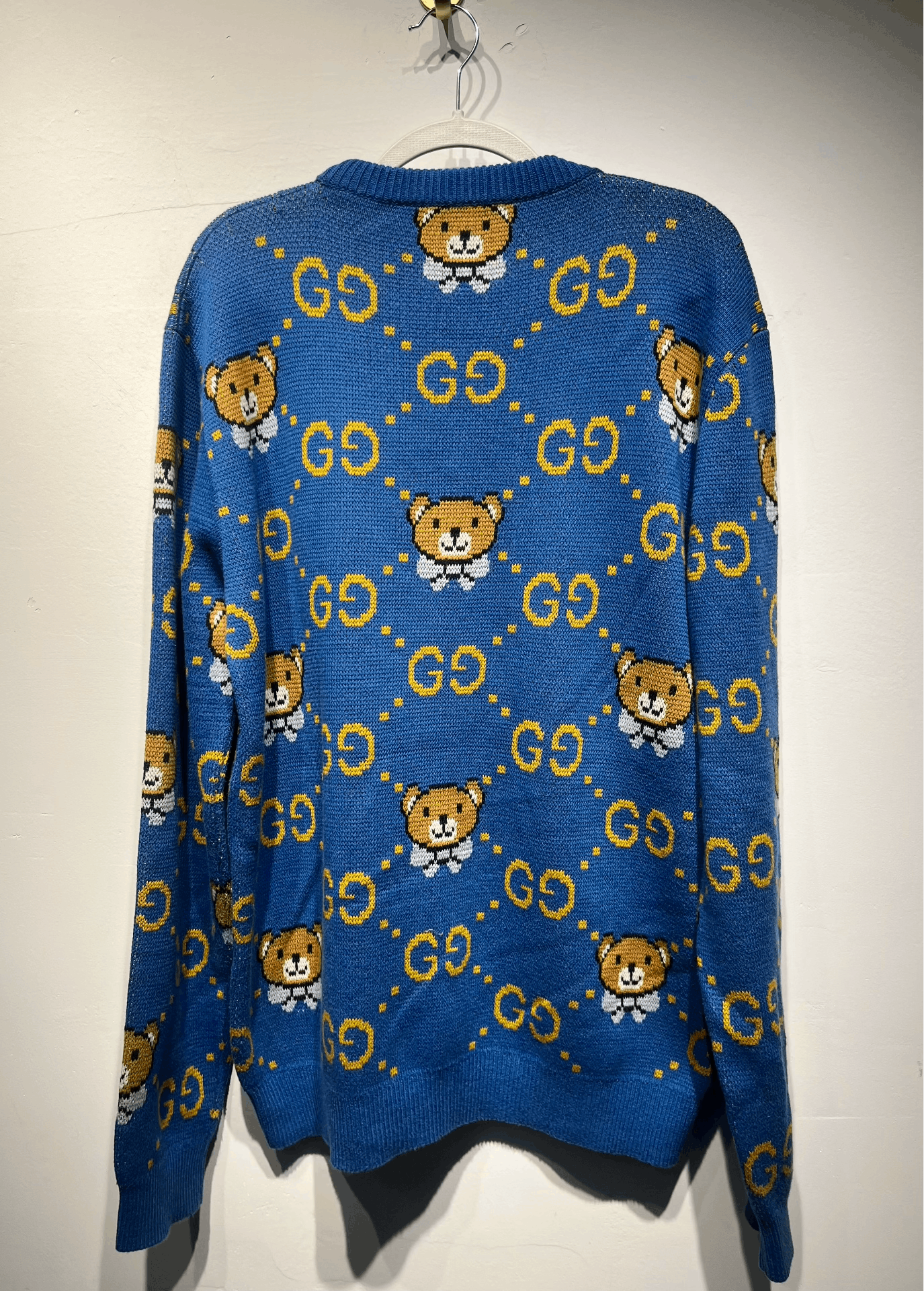 Gucci Gucci Collab Blue Sweater S Women Size S / US 4 / IT 40 - 2 Thumbnail
