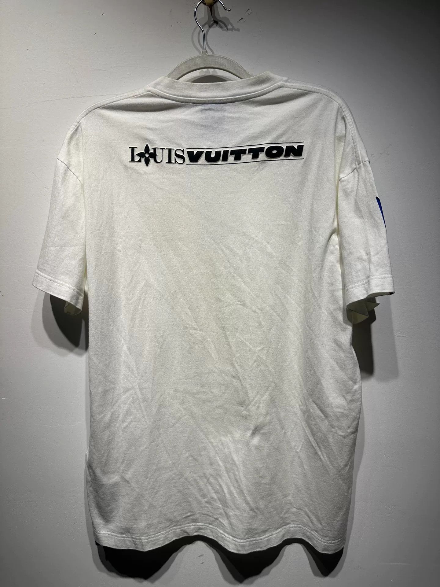 Louis Vuitton Louis Vuitton Retro Embroidered White T-Shirt S Men Size US S / EU 44-46 / 1 - 3 Thumbnail