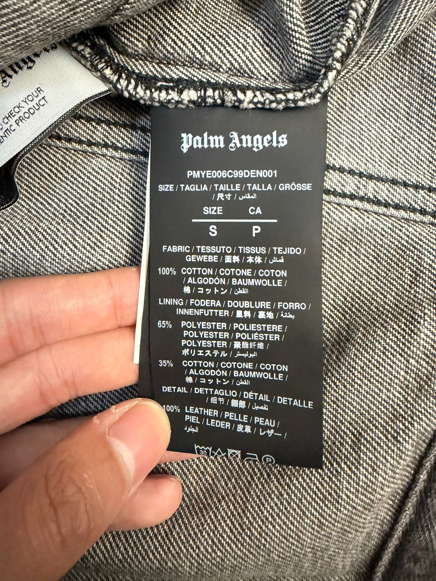 Palm Angels Palm Angels Retro Printed Black Light Jacket S Men Size US S / EU 44-46 / 1 - 5 Thumbnail
