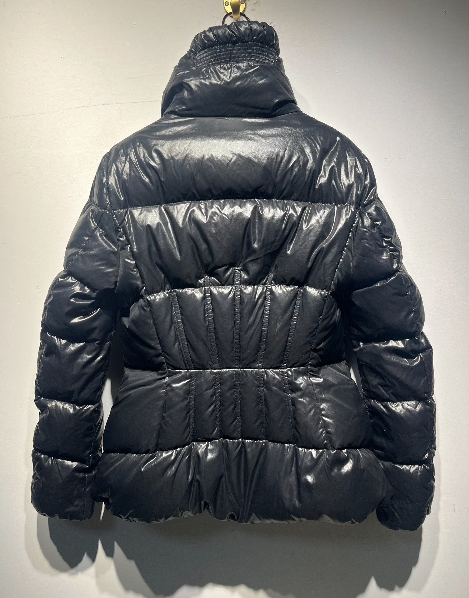 Moncler Moncler Retro Embroidered Black Heavy Coat 2 Men Size US XS / EU 42 / 0 - 2 Thumbnail