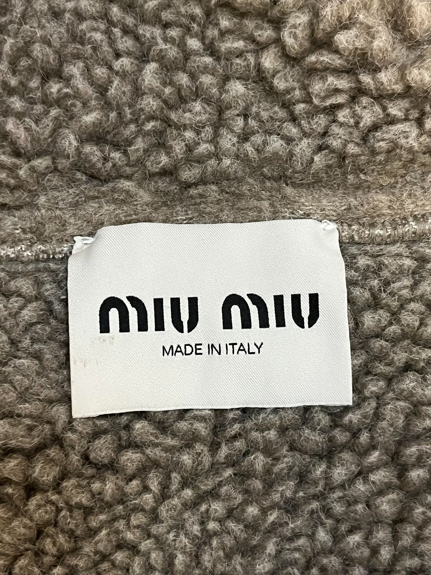 Miu Miu Miu Miu Fleece Cotton Item 38 Women Size S / US 4 / IT 40 - 3 Thumbnail