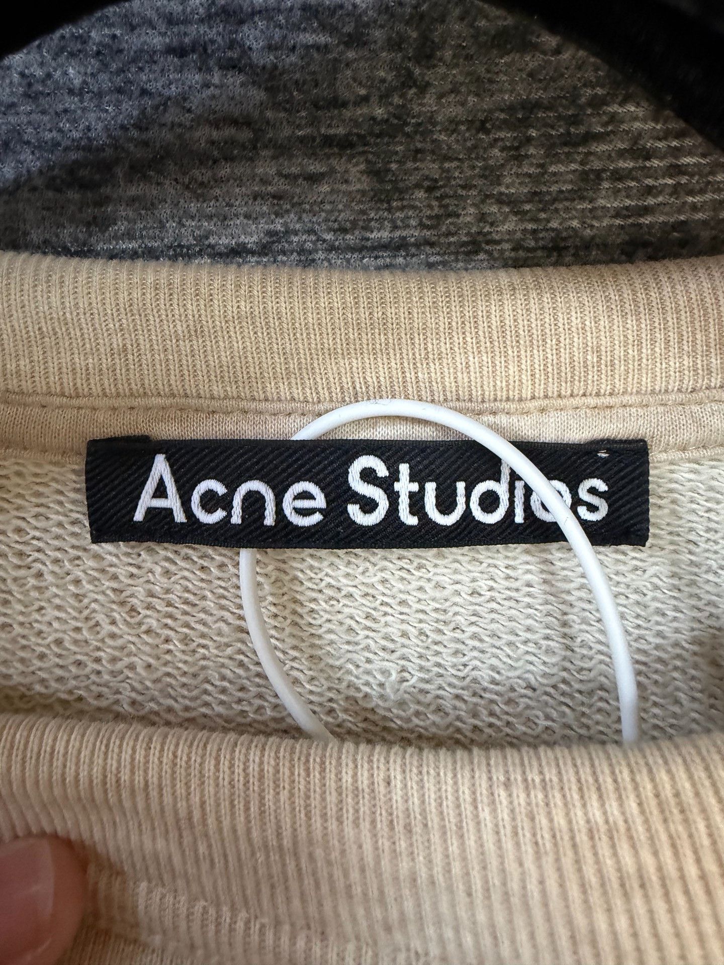 Acne Studios Acne Studios Oversized White Hoodie XS Women Size XS / US 0-2 / IT 36-38 - 3 Thumbnail