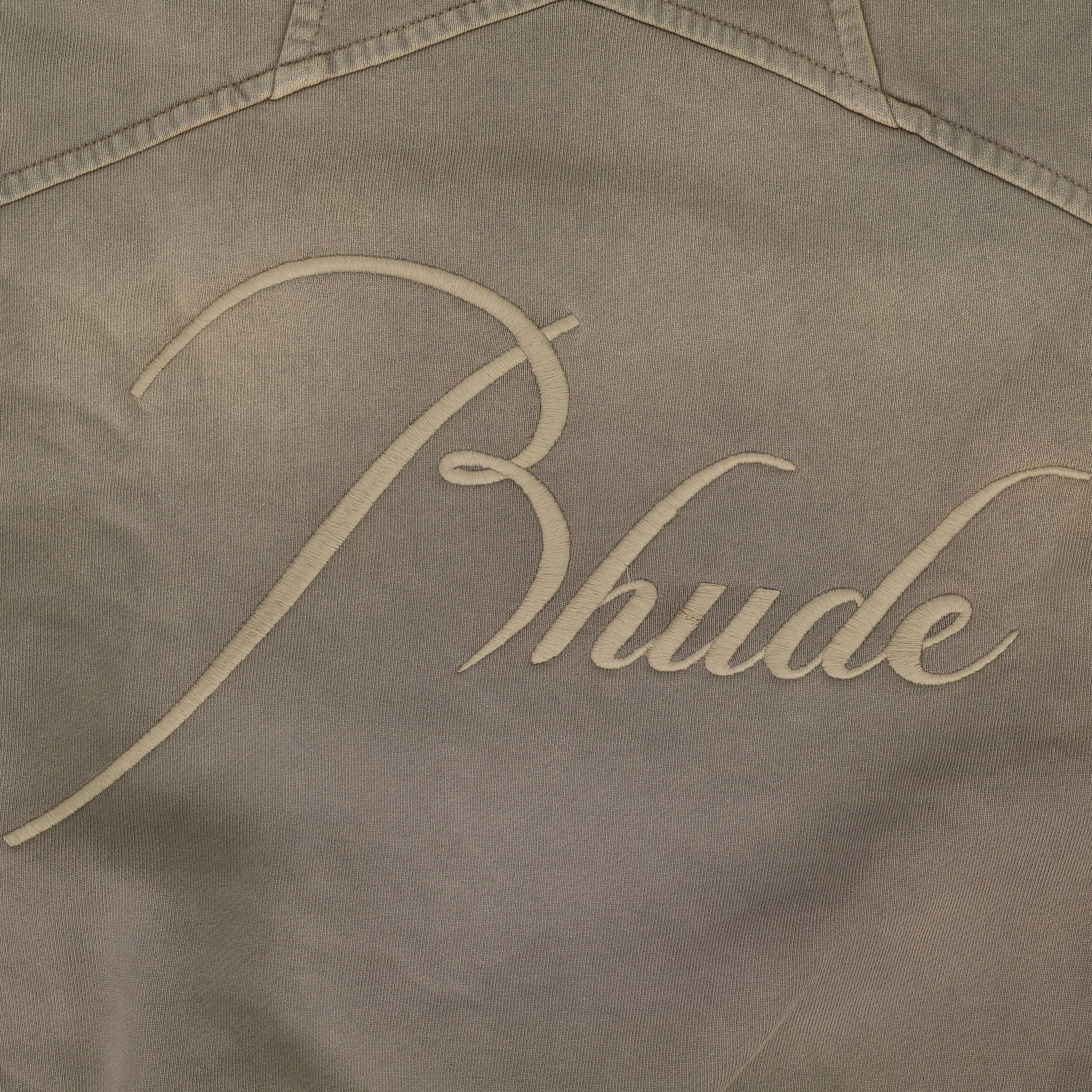 Rhude Script Logo Sunfaded Crewneck SIZE XL Size US XL / EU 56 / 4 - 4 Thumbnail