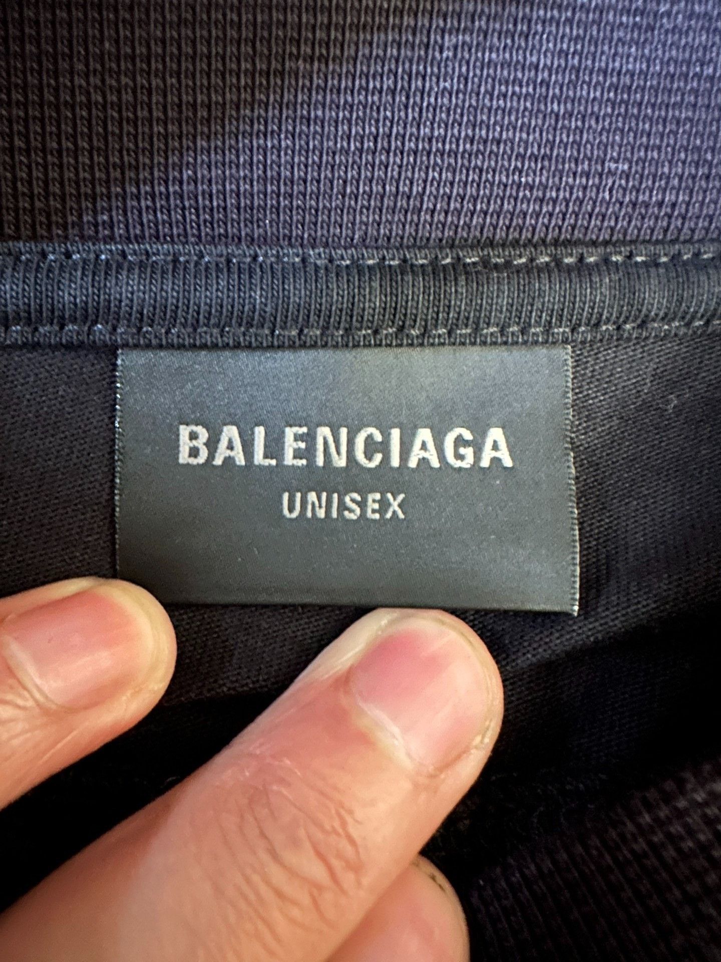 Balenciaga Balenciaga Printed Graphic Black T-Shirt M Women Size M / US 6-8 / IT 42-44 - 3 Thumbnail