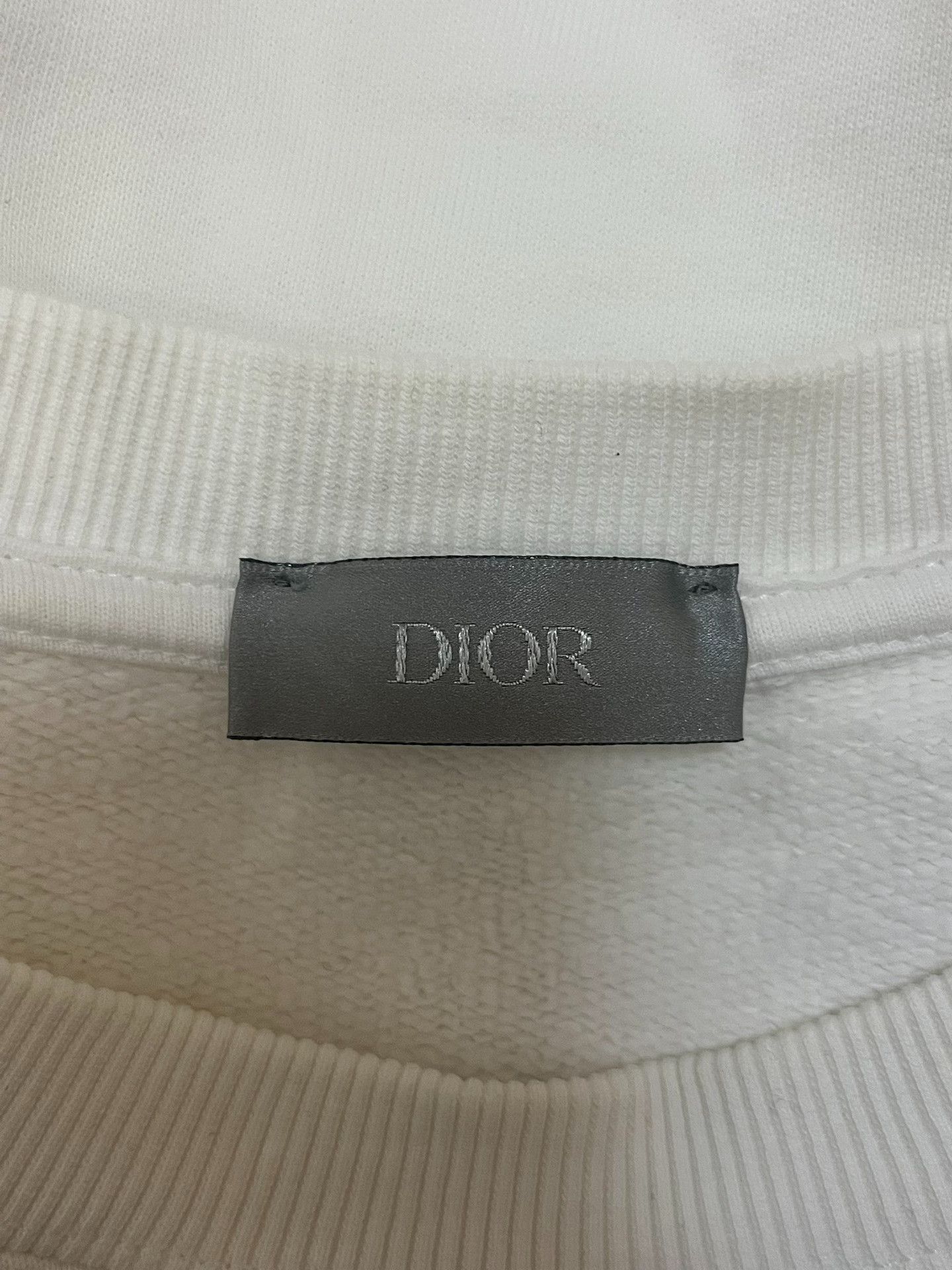 Dior Dior Retro Embroidered White Hoodie XXS Women Size XXS / US 00 / IT 34 - 3 Thumbnail
