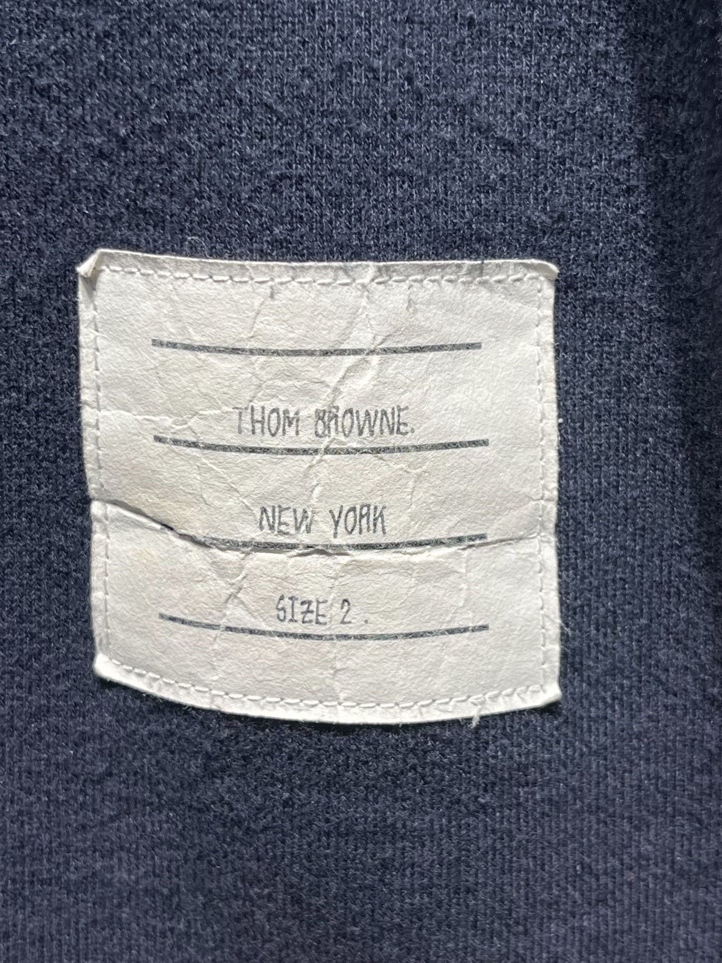 Thom Browne Thom Browne Striped Brown Hoodie 2 Men Size US XS / EU 42 / 0 - 3 Thumbnail