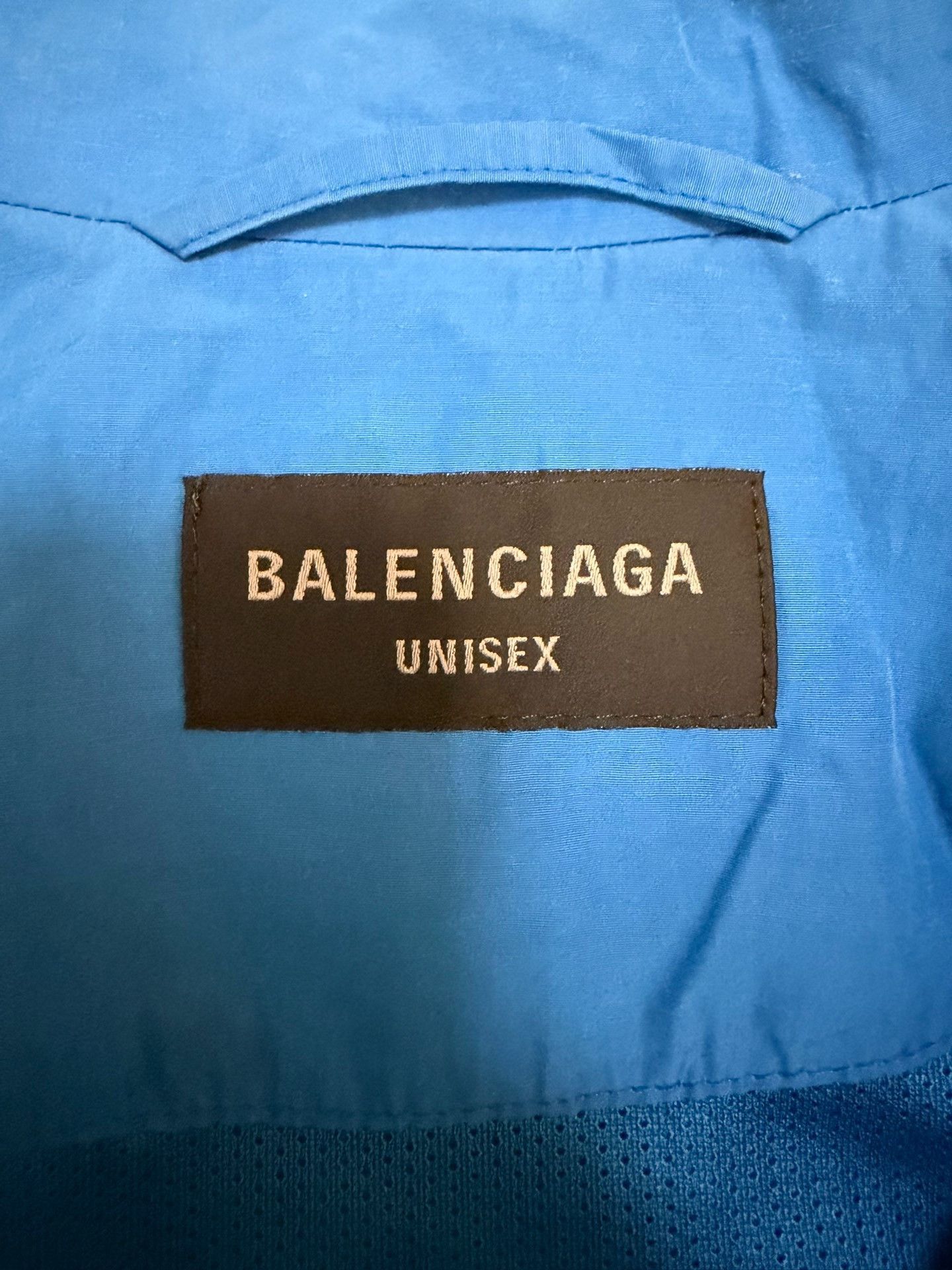 Balenciaga Balenciaga Embroidered Blue Light Jacket XS Men Size US XS / EU 42 / 0 - 3 Thumbnail