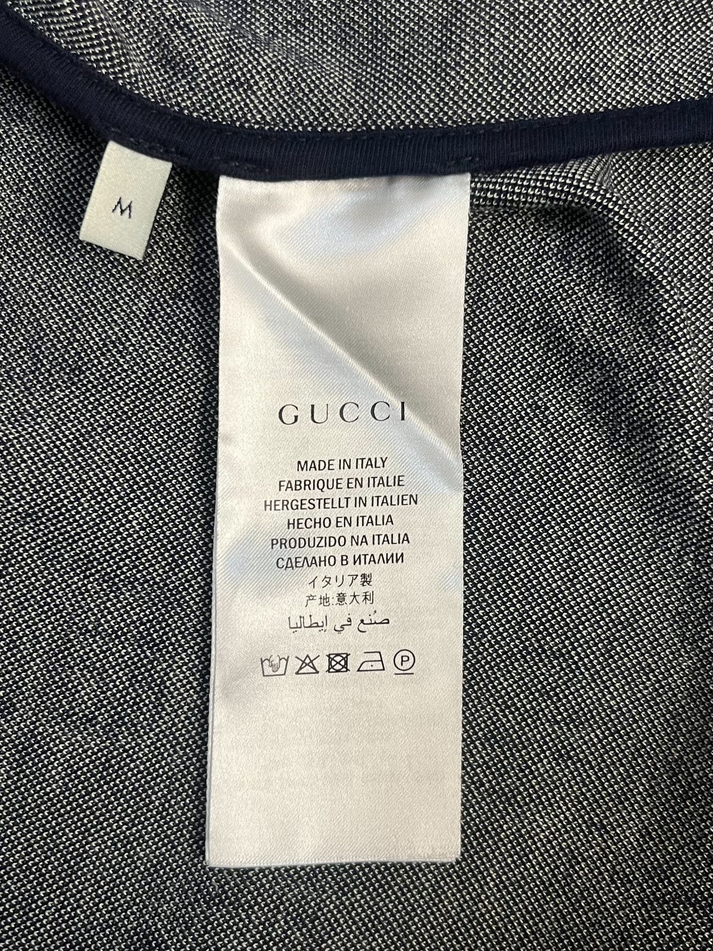 Gucci Gucci Cotton Blue Light Jacket M Men Size US M / EU 48-50 / 2 - 4 Thumbnail