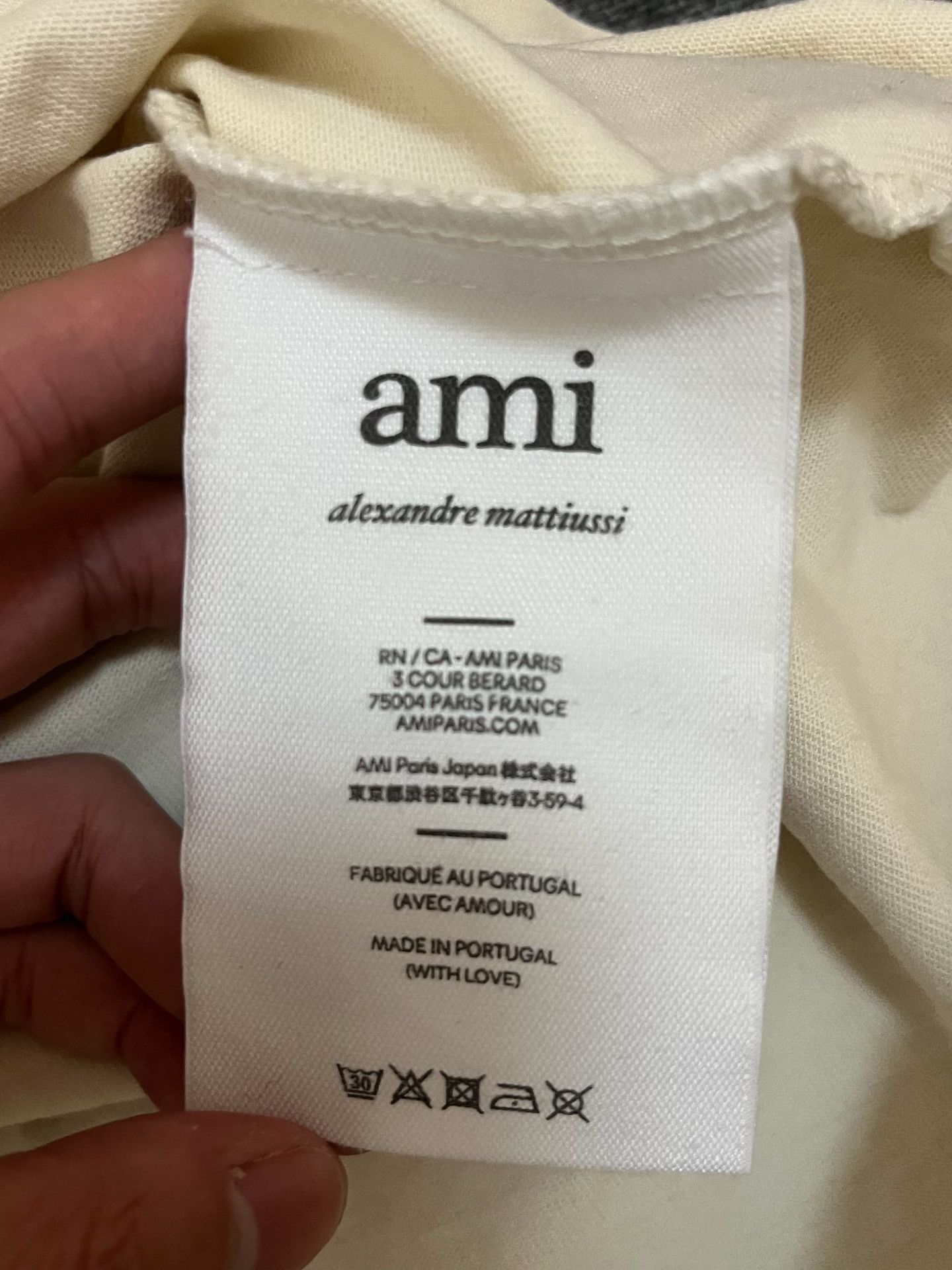 AMI Ami Retro Embroidered White T-Shirt M Women Size M / US 6-8 / IT 42-44 - 4 Thumbnail