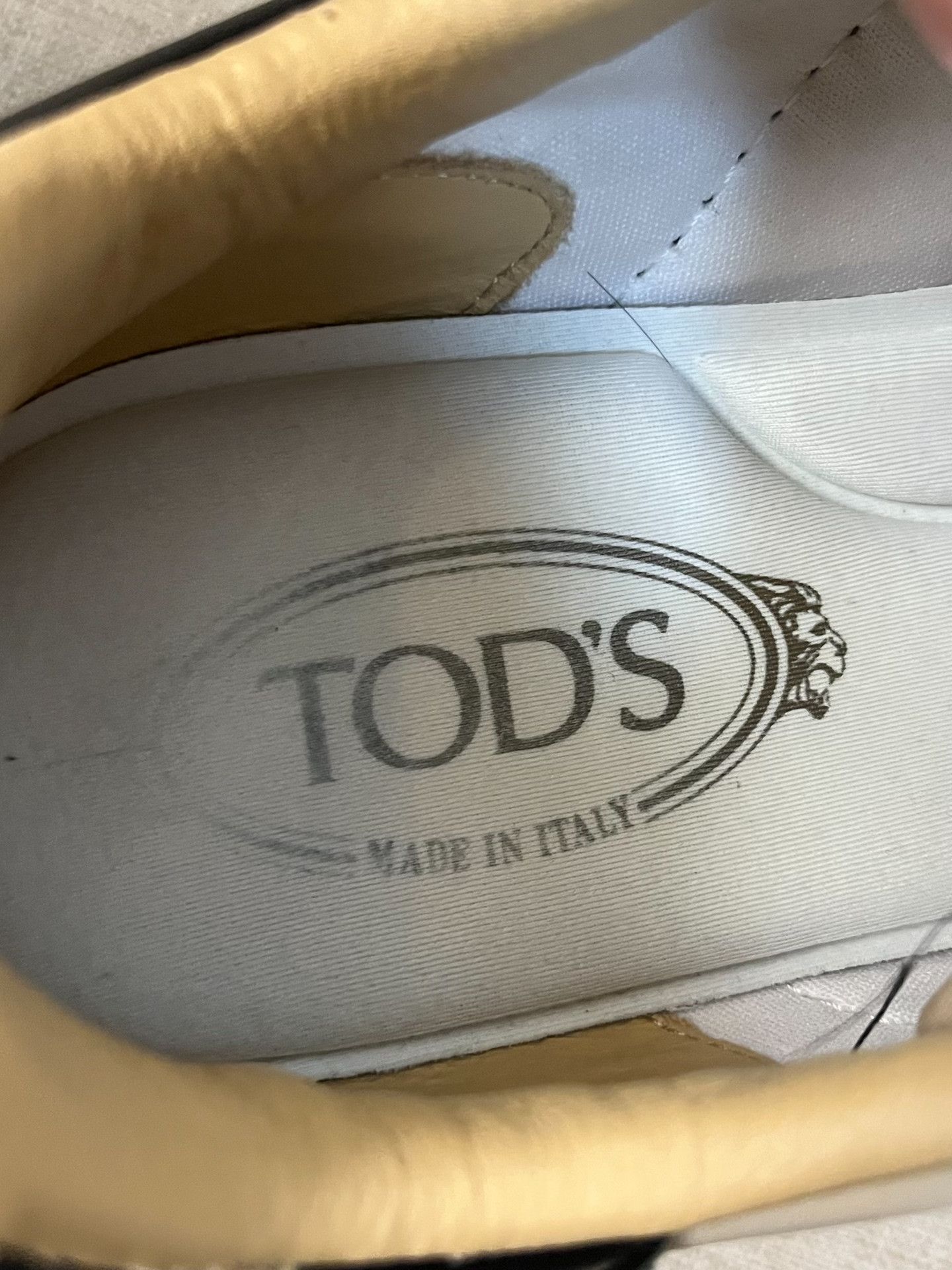 Tod's Tod's Casual Beige Lowtop Sneakers S Men Size US 10 / EU 43 - 4 Thumbnail