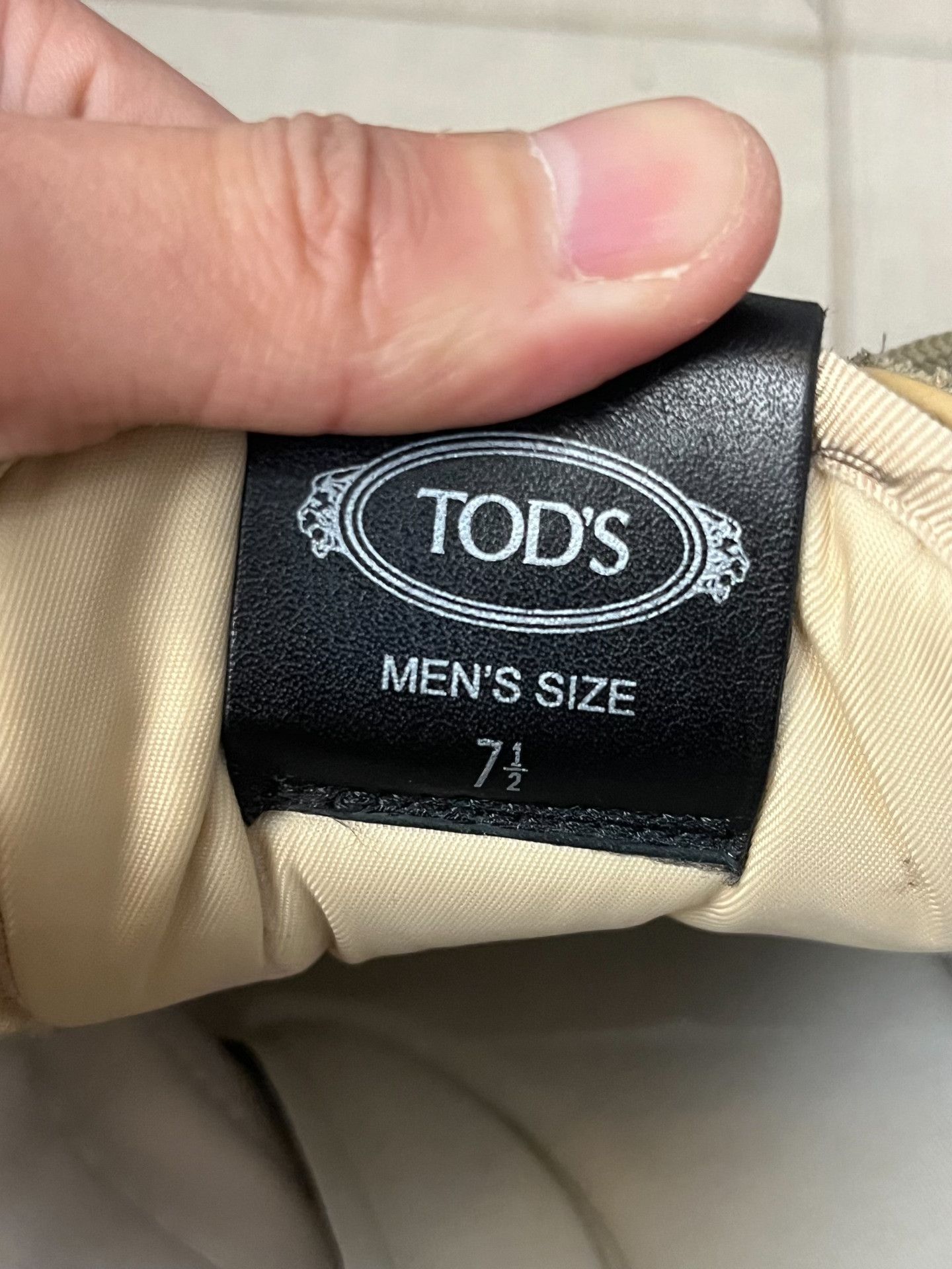 Tod's Tod's Casual Beige Lowtop Sneakers S Men Size US 10 / EU 43 - 5 Thumbnail