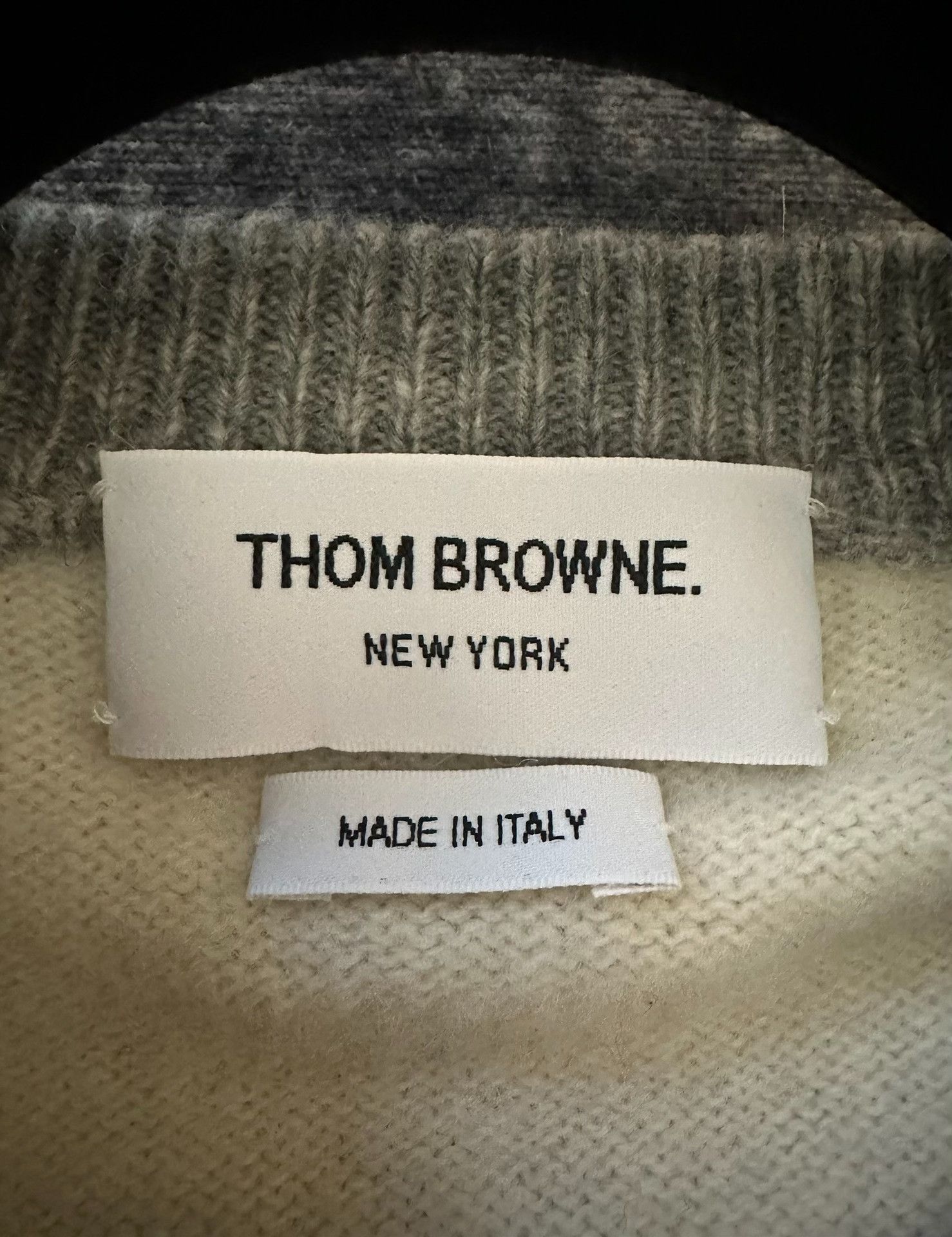 Thom Browne Thom Browne Wool Striped Brown Sweater 1 Men Size US XS / EU 42 / 0 - 3 Thumbnail