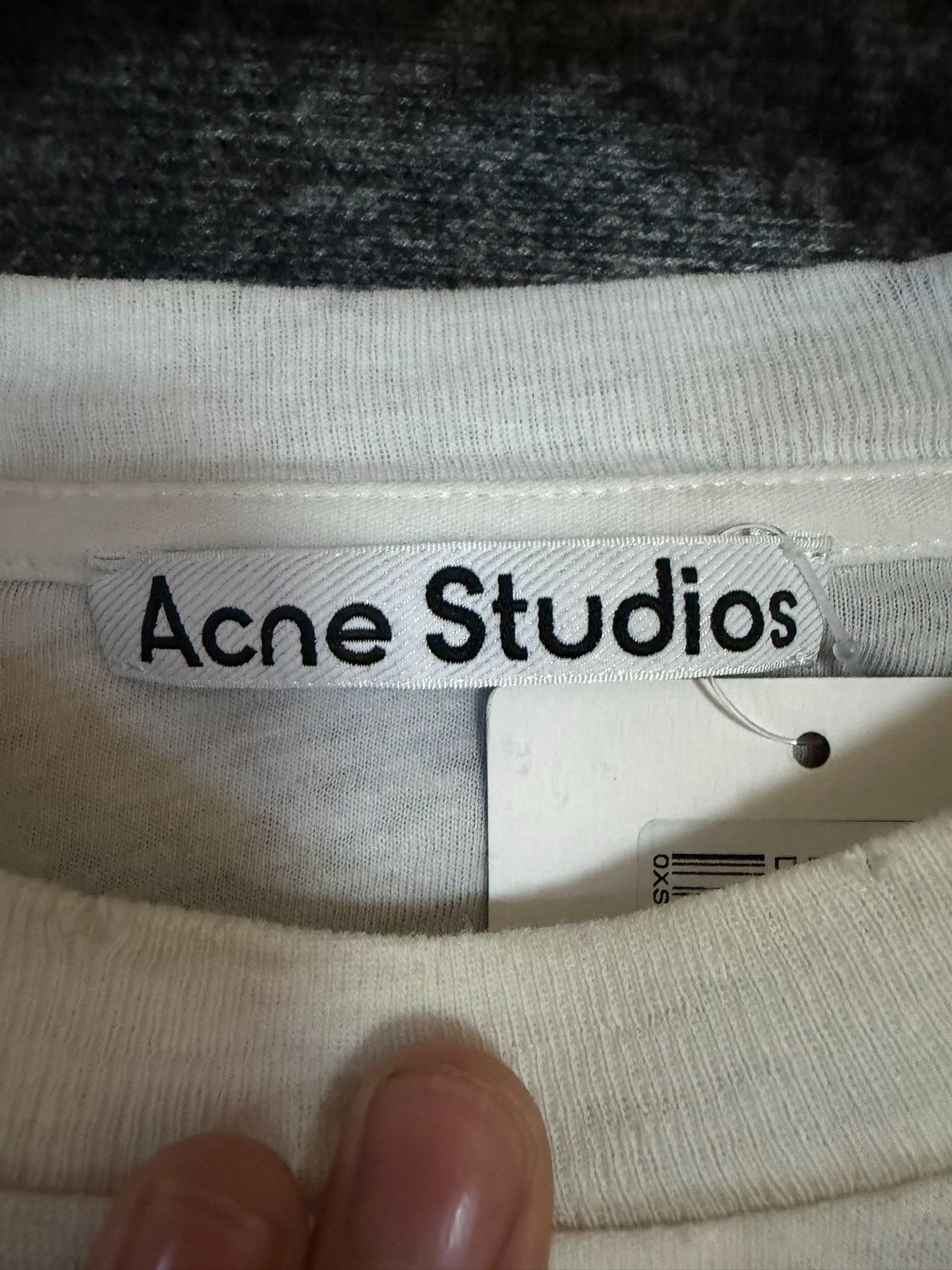 Acne Studios Acne Studios Retro Oversized White T-Shirt XS Men Size US XS / EU 42 / 0 - 3 Thumbnail