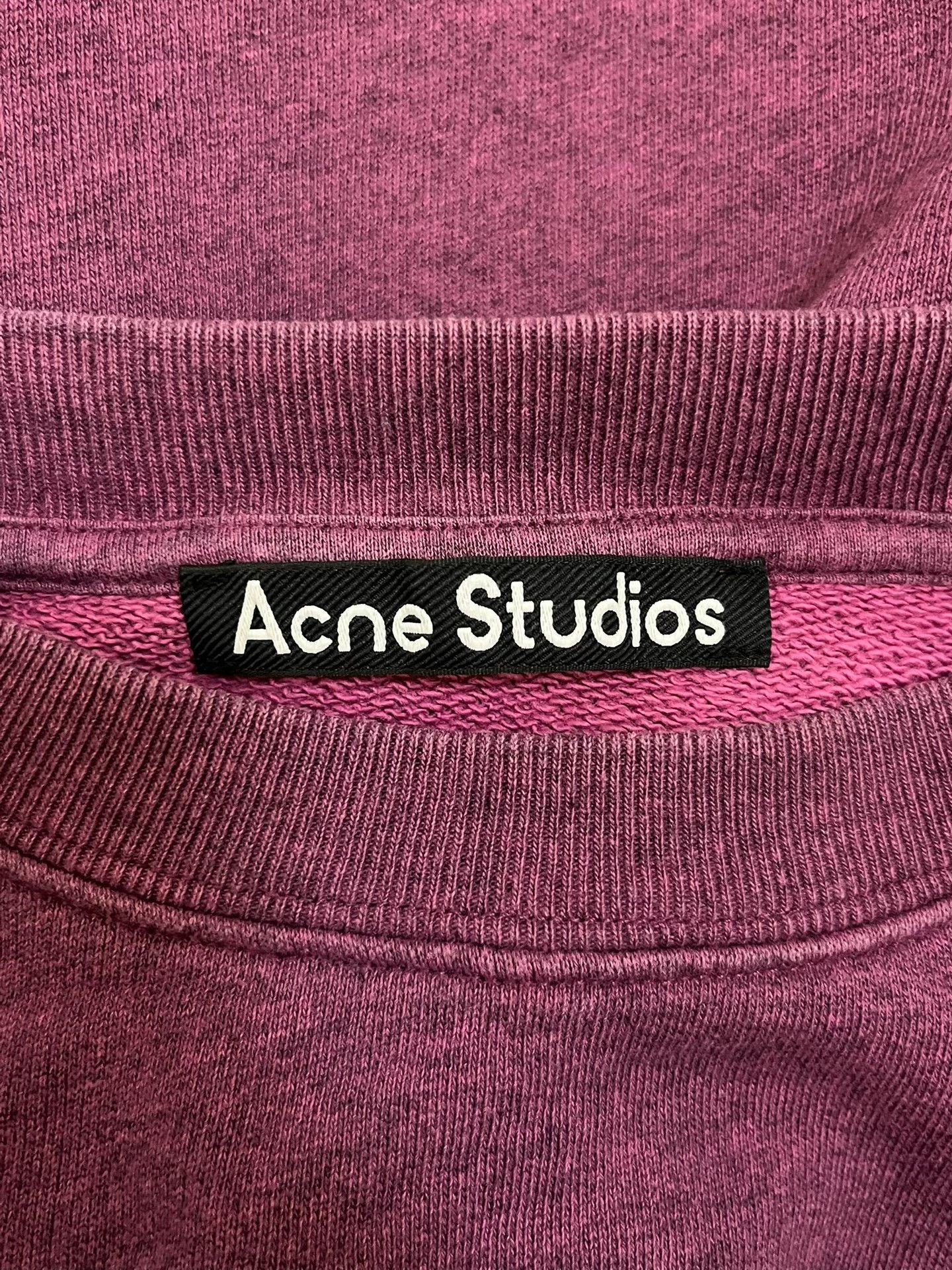 Acne Studios Acne Studios Drop-Shoulder Purple Hoodie S Men Size US S / EU 44-46 / 1 - 3 Thumbnail