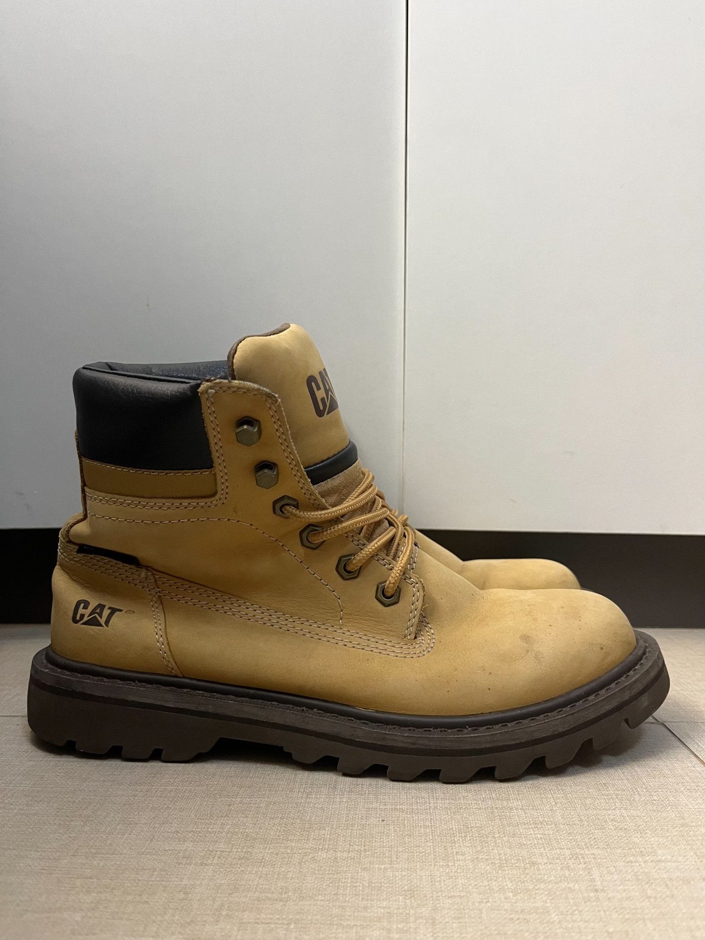 Caterpillar Caterpillar Waterproof Yellow Boots 41 Men Size US 8.5 / EU 41-42 - 3 Thumbnail