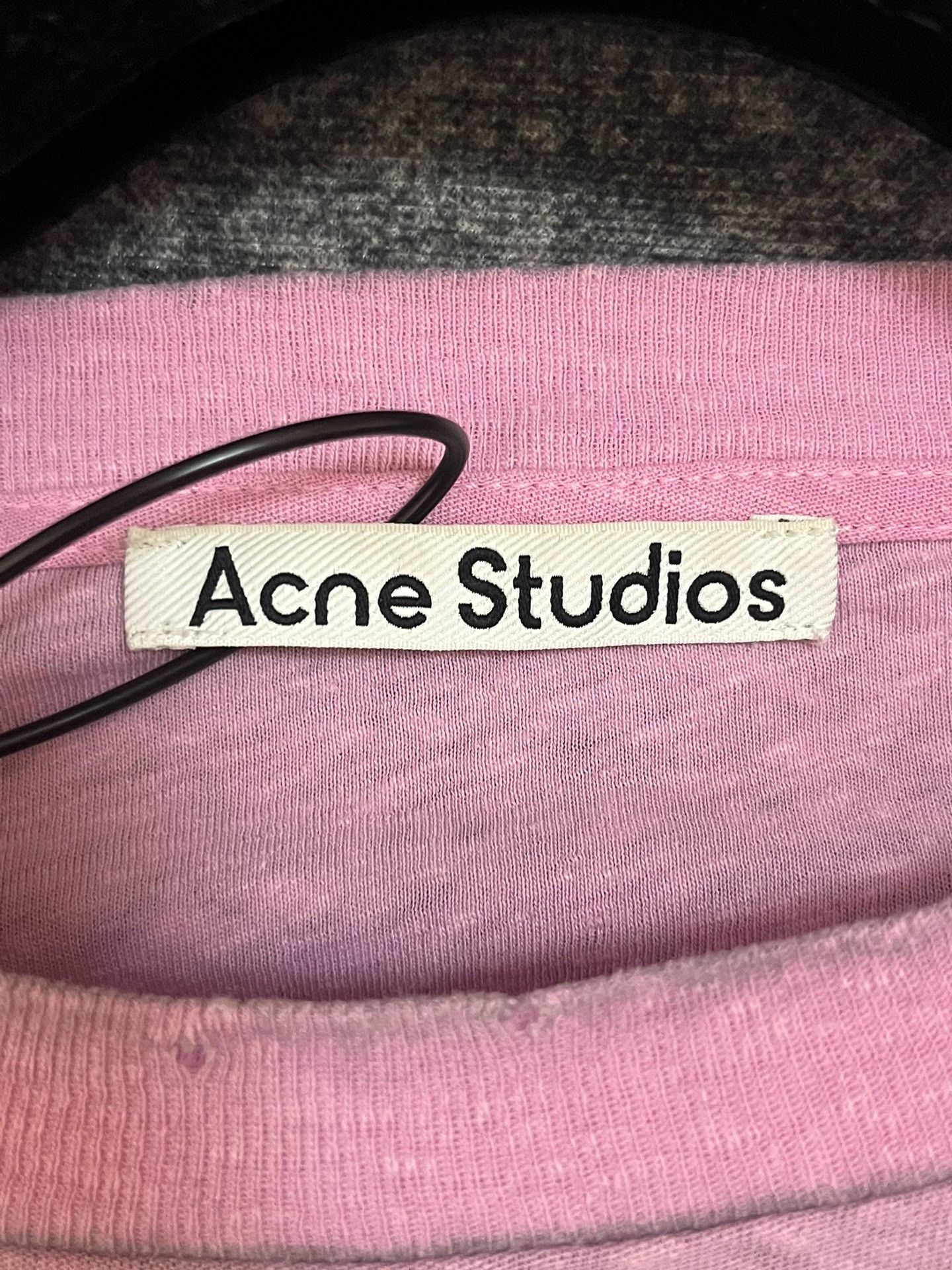 Acne Studios Acne Studios Oversized Cotton Pink T-Shirt S Women Size S / US 4 / IT 40 - 3 Thumbnail