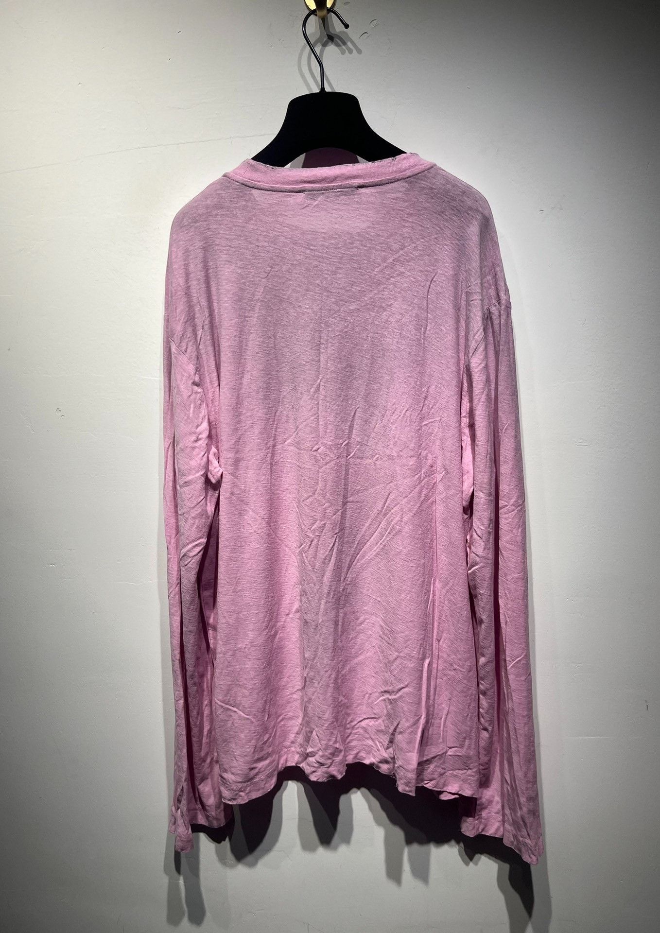 Acne Studios Acne Studios Oversized Cotton Pink T-Shirt S Women Size S / US 4 / IT 40 - 2 Thumbnail