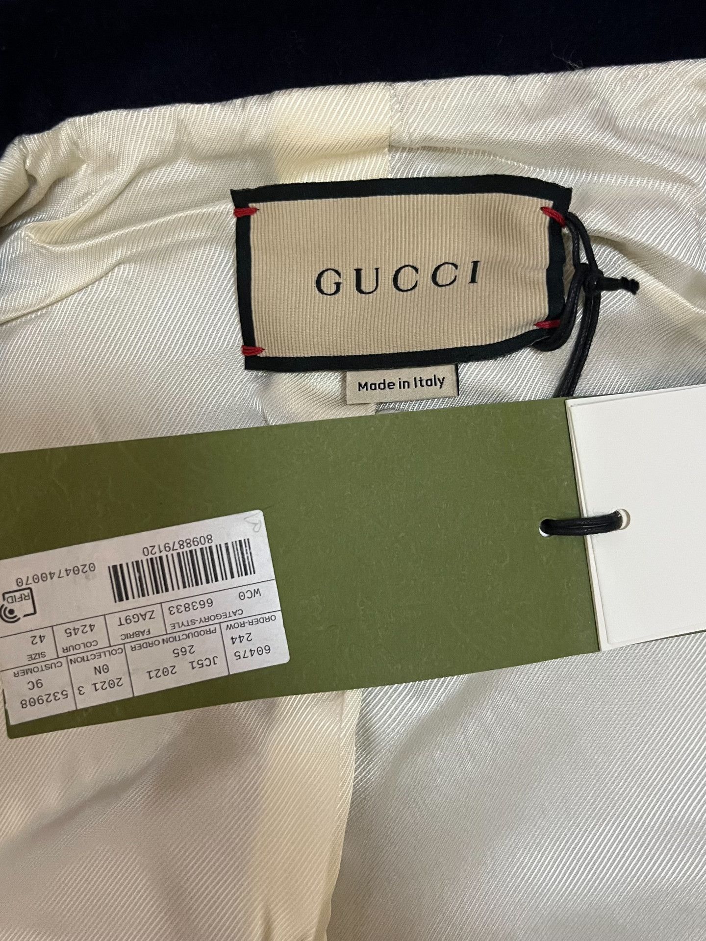 Gucci Gucci Retro Blue Coat 42 Women Size M / US 6-8 / IT 42-44 - 3 Thumbnail