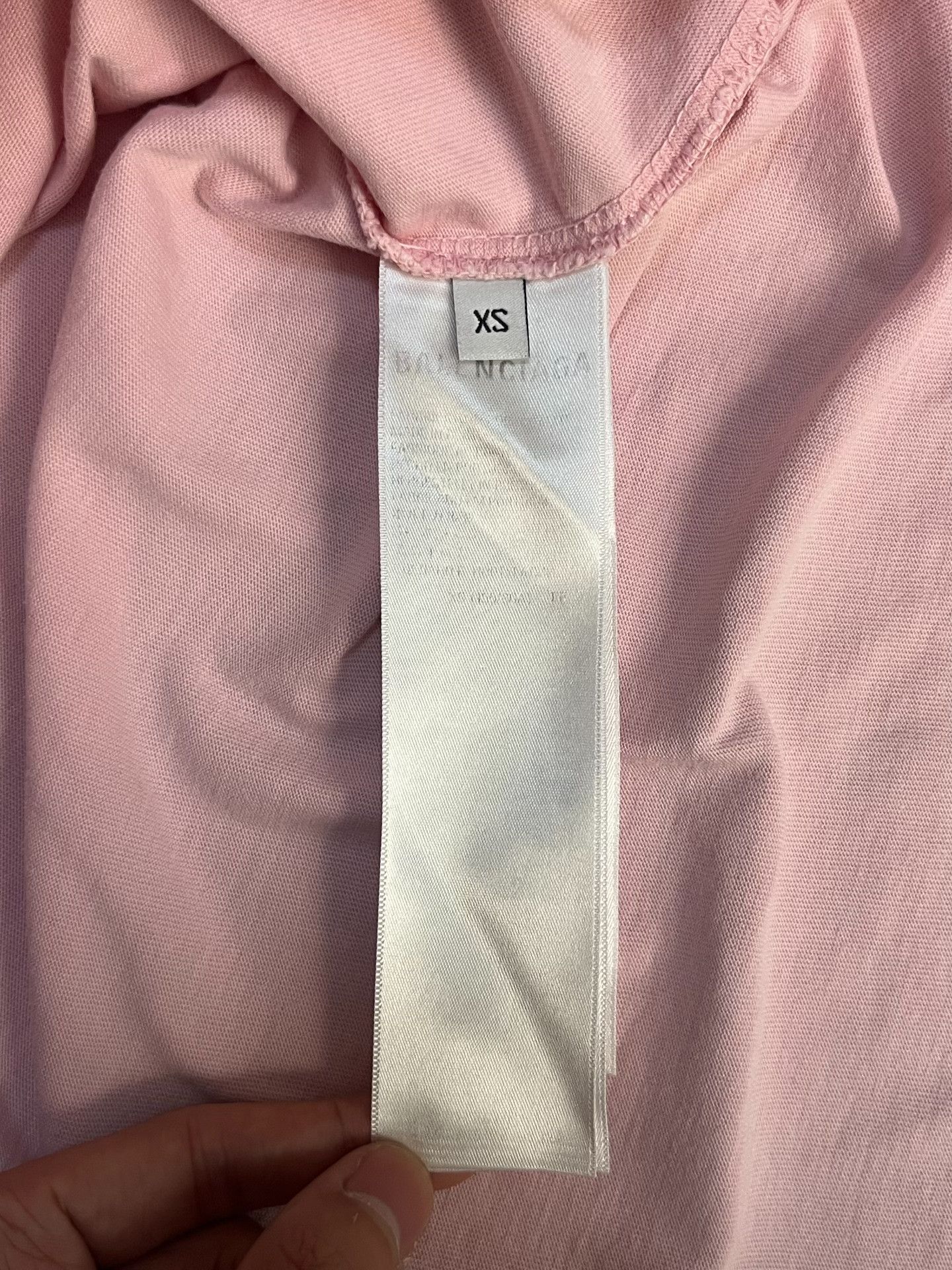 Balenciaga Balenciaga Pink T-Shirt XS Men Size US XS / EU 42 / 0 - 4 Thumbnail