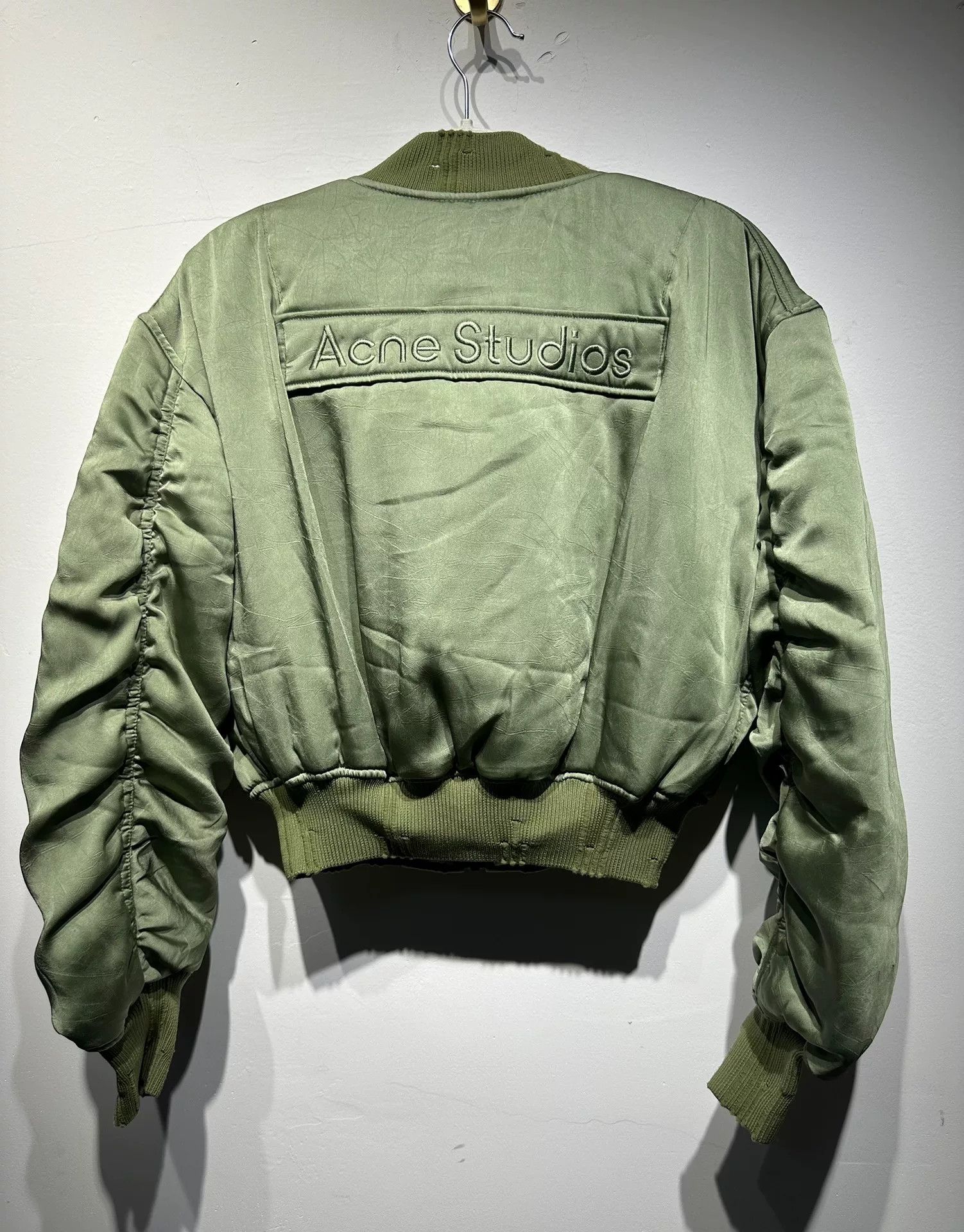 Acne Studios Acne Studios Green Jacket 30 Women Size XS / US 0-2 / IT 36-38 - 2 Thumbnail
