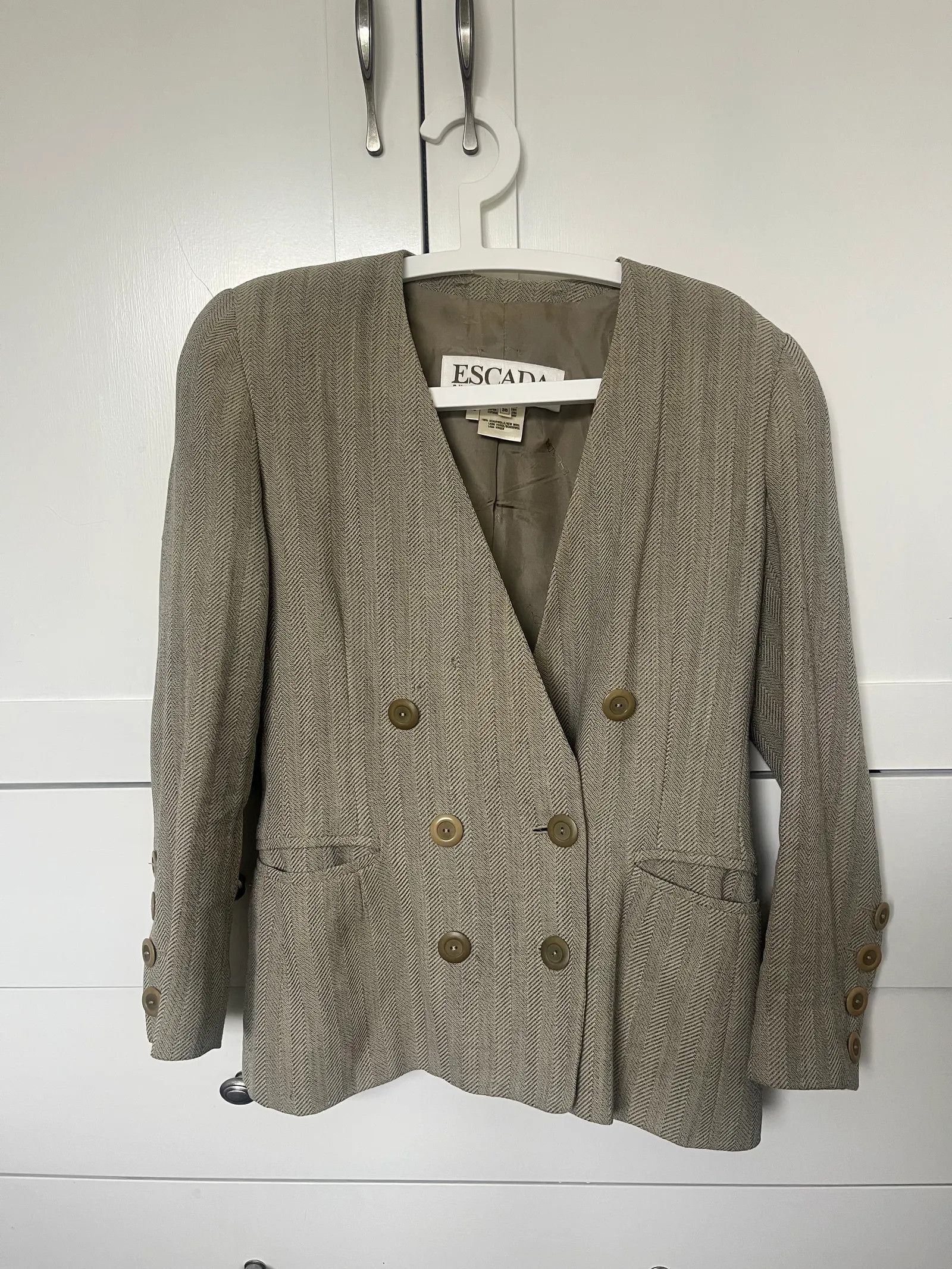 Escada Escada Blazer Size S / US 4 / IT 40 - 4 Thumbnail