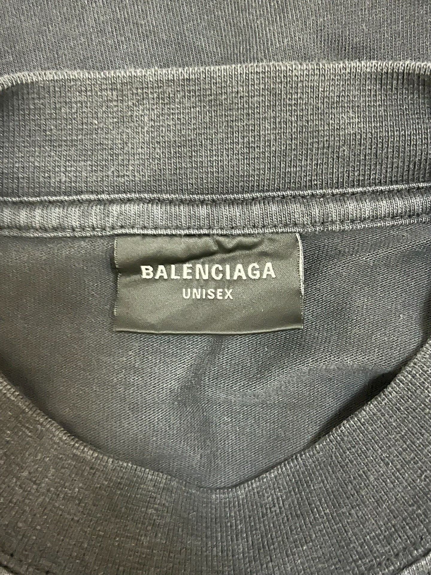 Balenciaga Balenciaga Printed Black T-Shirt 1 Women Size XS / US 0-2 / IT 36-38 - 3 Thumbnail