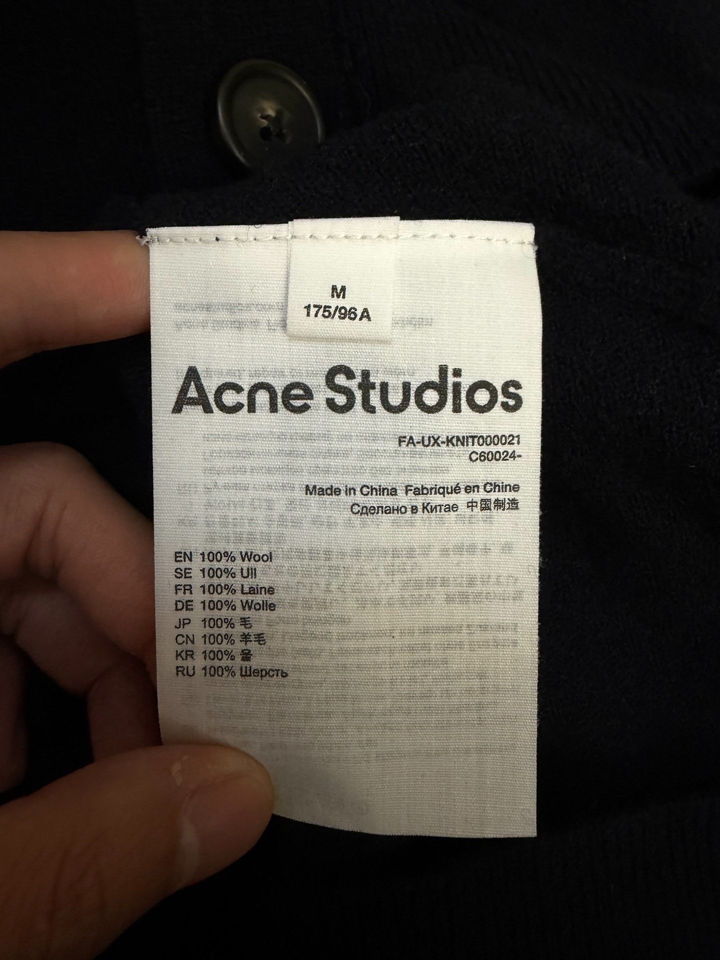 Acne Studios Acne Studios Wool Oversized Sweater M Women Size M / US 6-8 / IT 42-44 - 4 Thumbnail