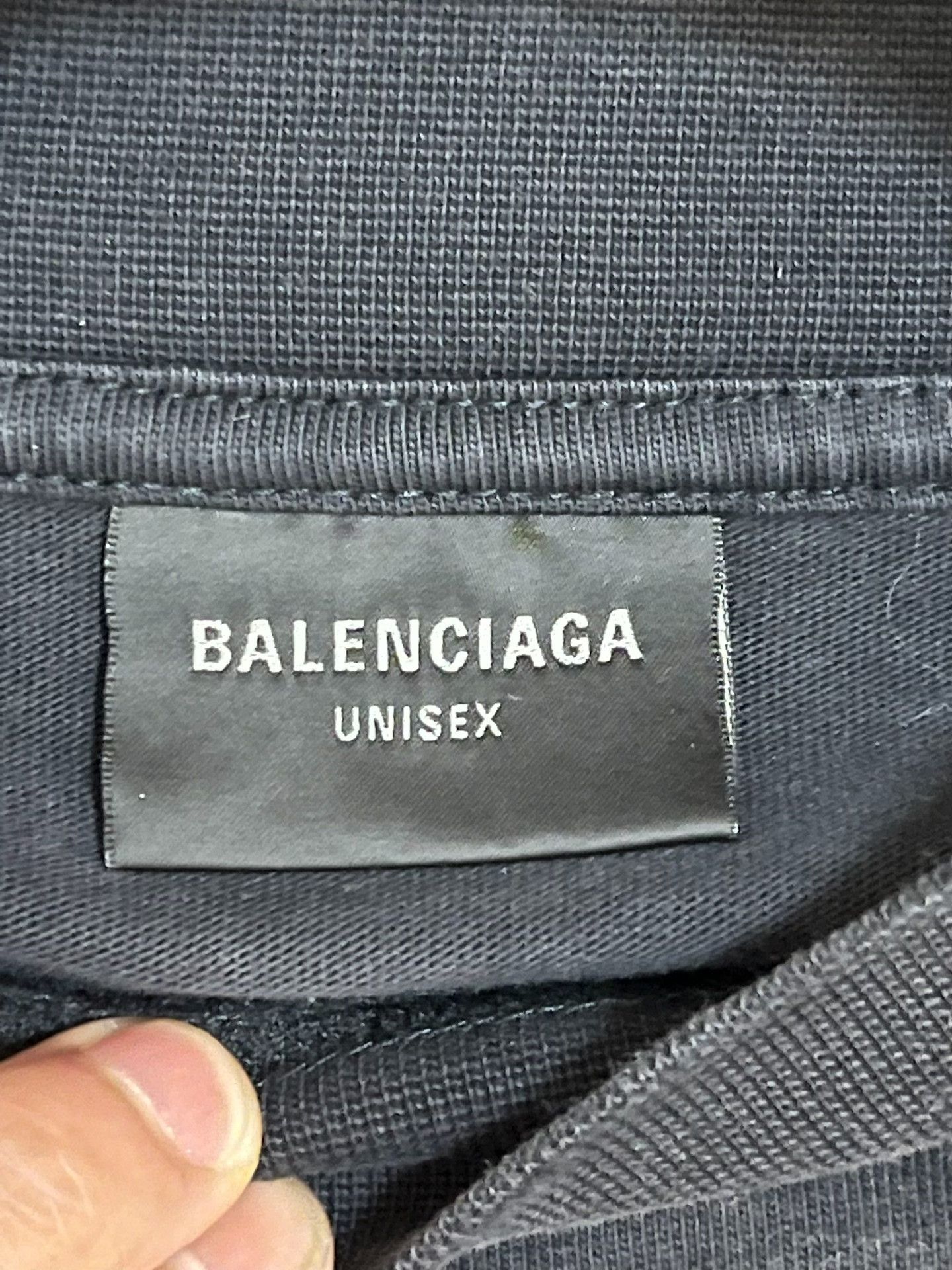 Balenciaga Balenciaga Retro Black T-Shirt 2 Men Size US XS / EU 42 / 0 - 3 Thumbnail